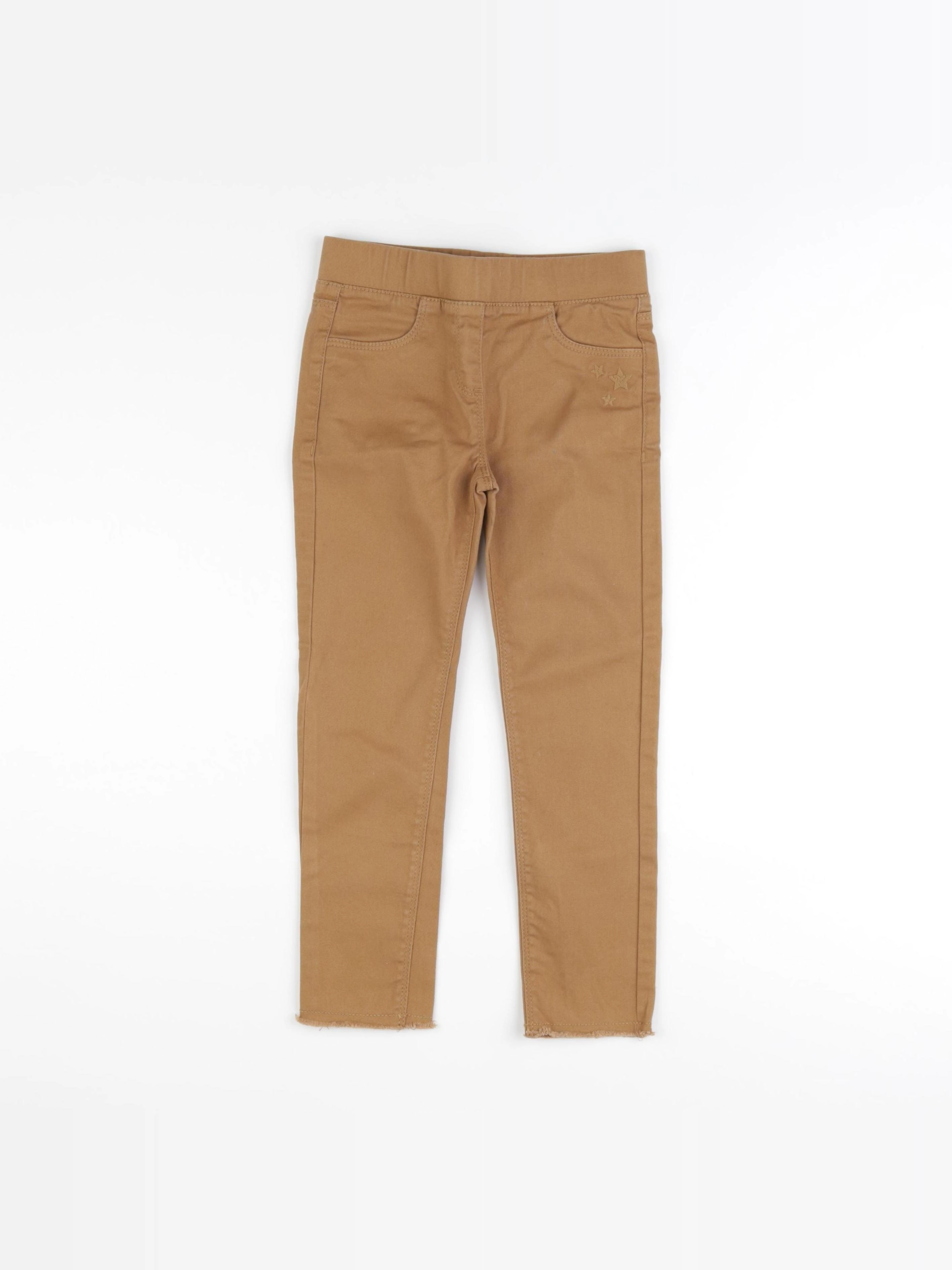 Vertbaudet - jegging marron - 6 ans