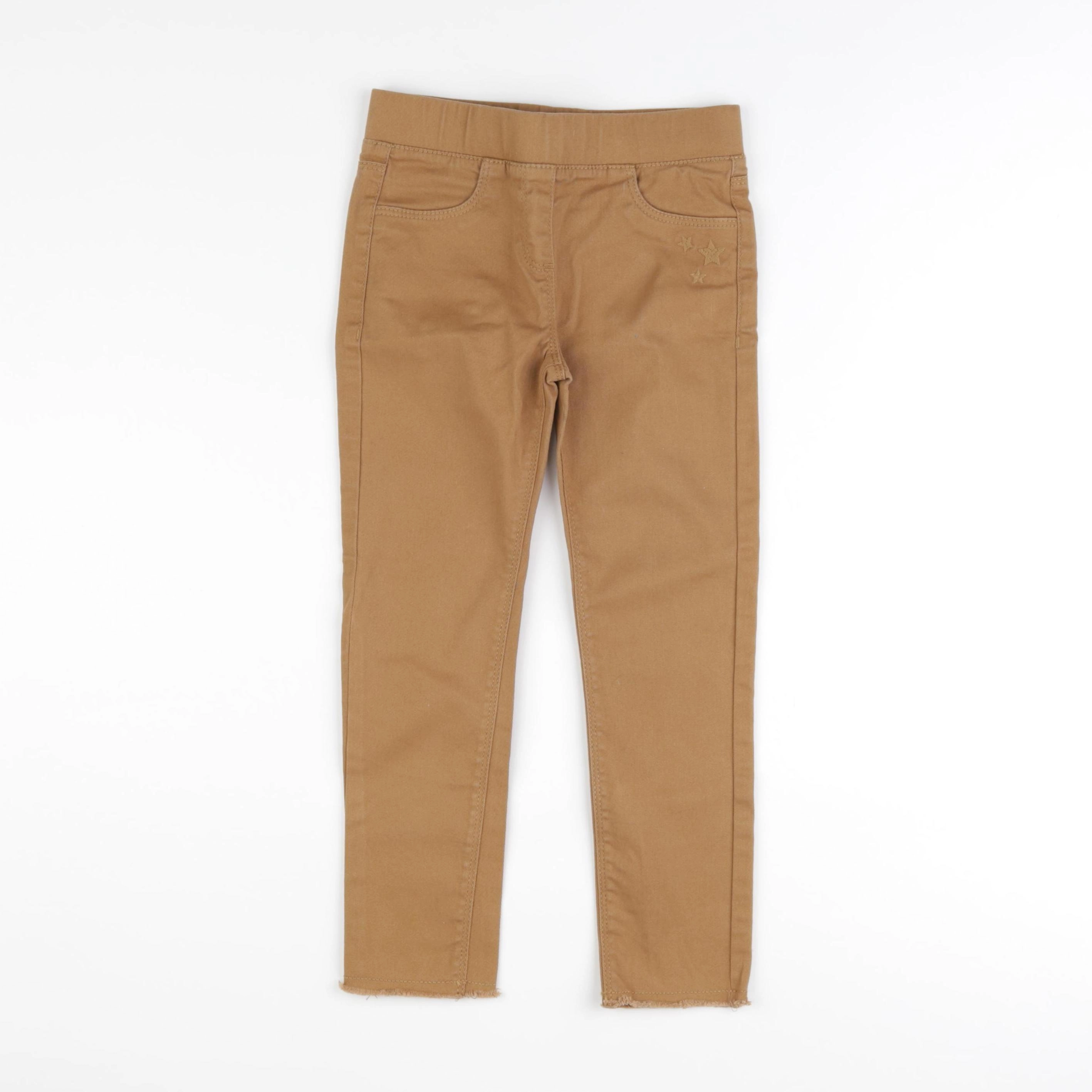 Vertbaudet - jegging marron - 6 ans
