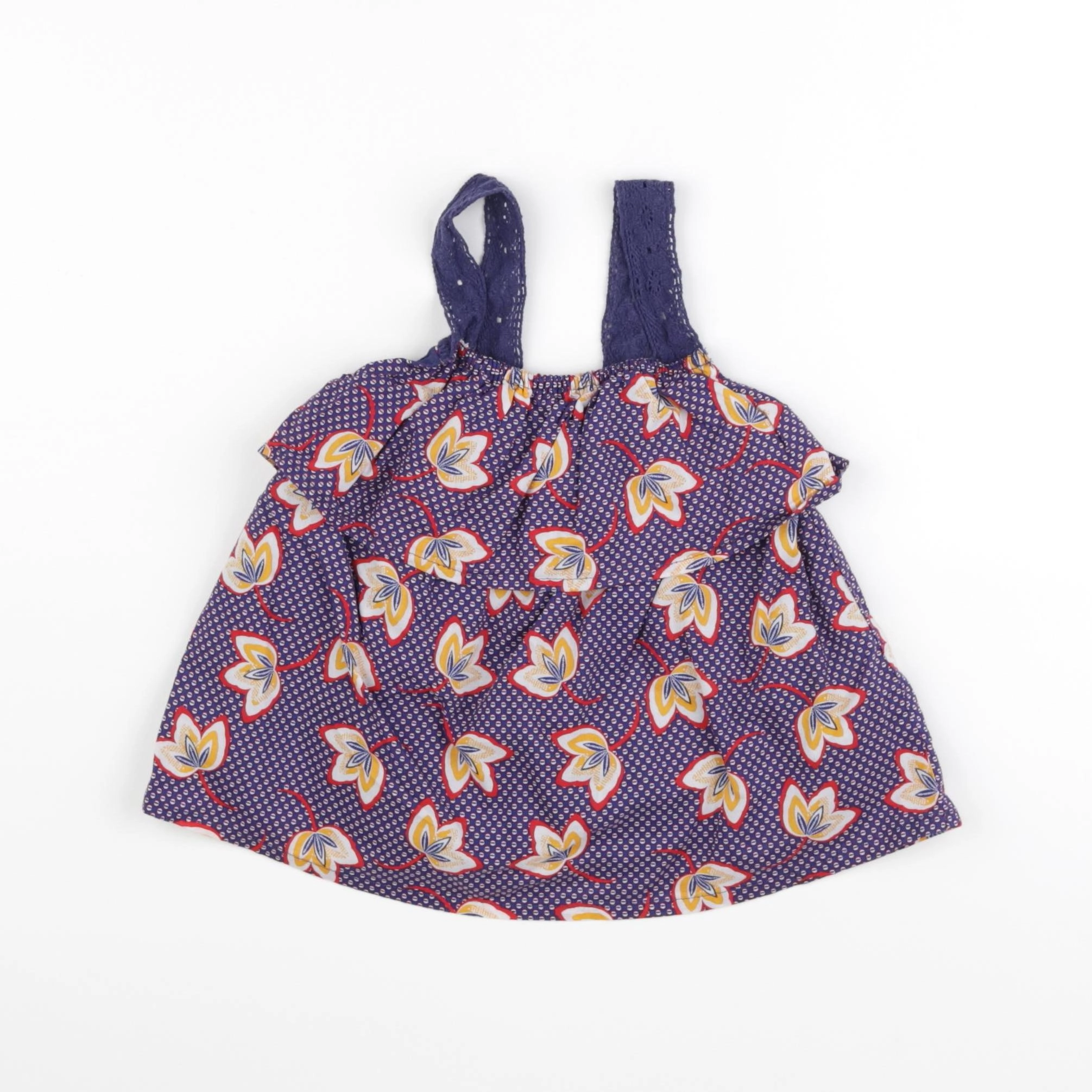 Vertbaudet - blouse multicolore - 4 ans