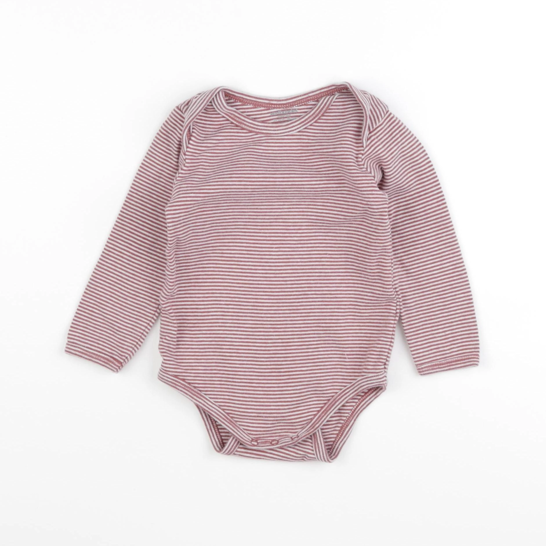 Vertbaudet - body blanc, rouge - 24 mois