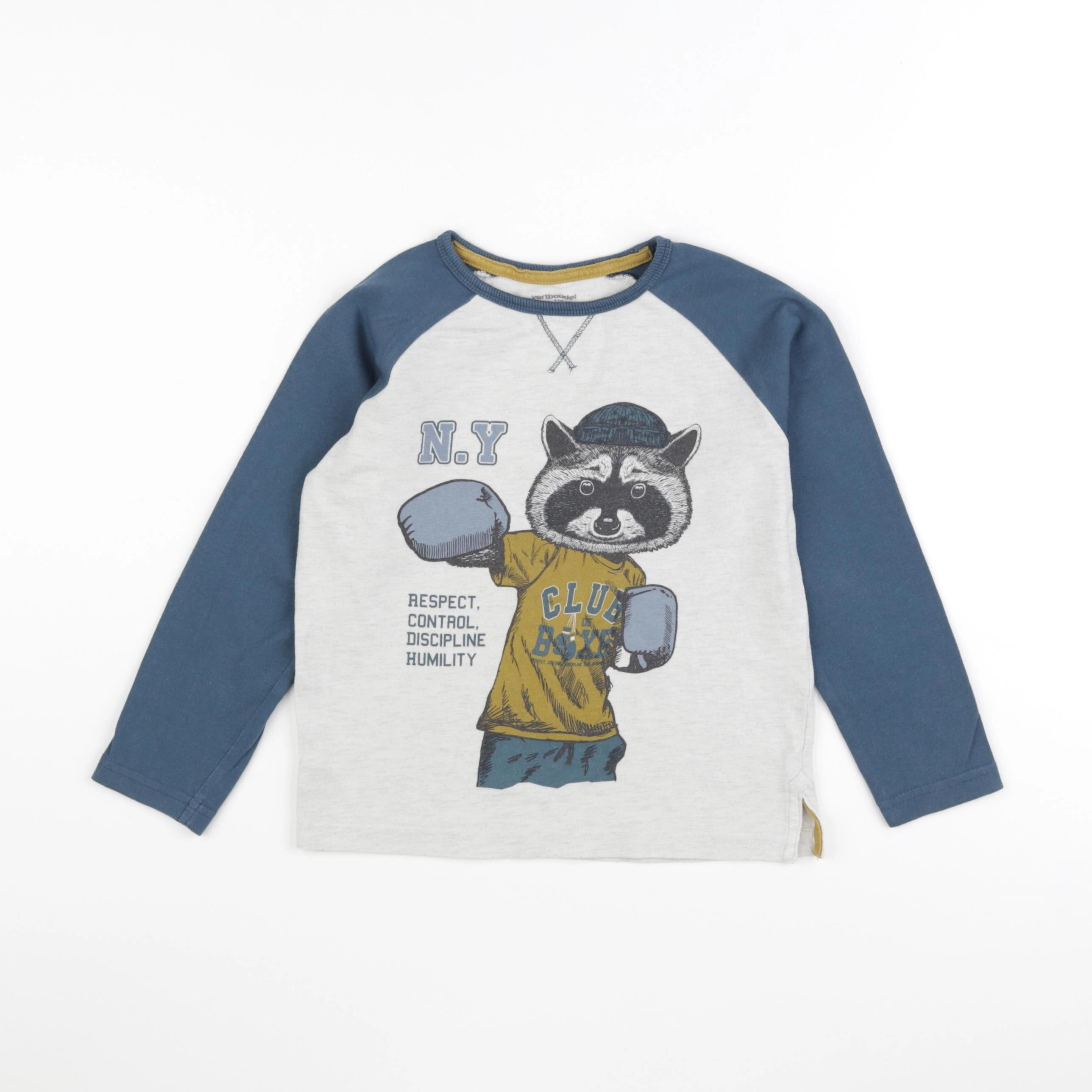 Vertbaudet - tee-shirt multicolore - 5 ans