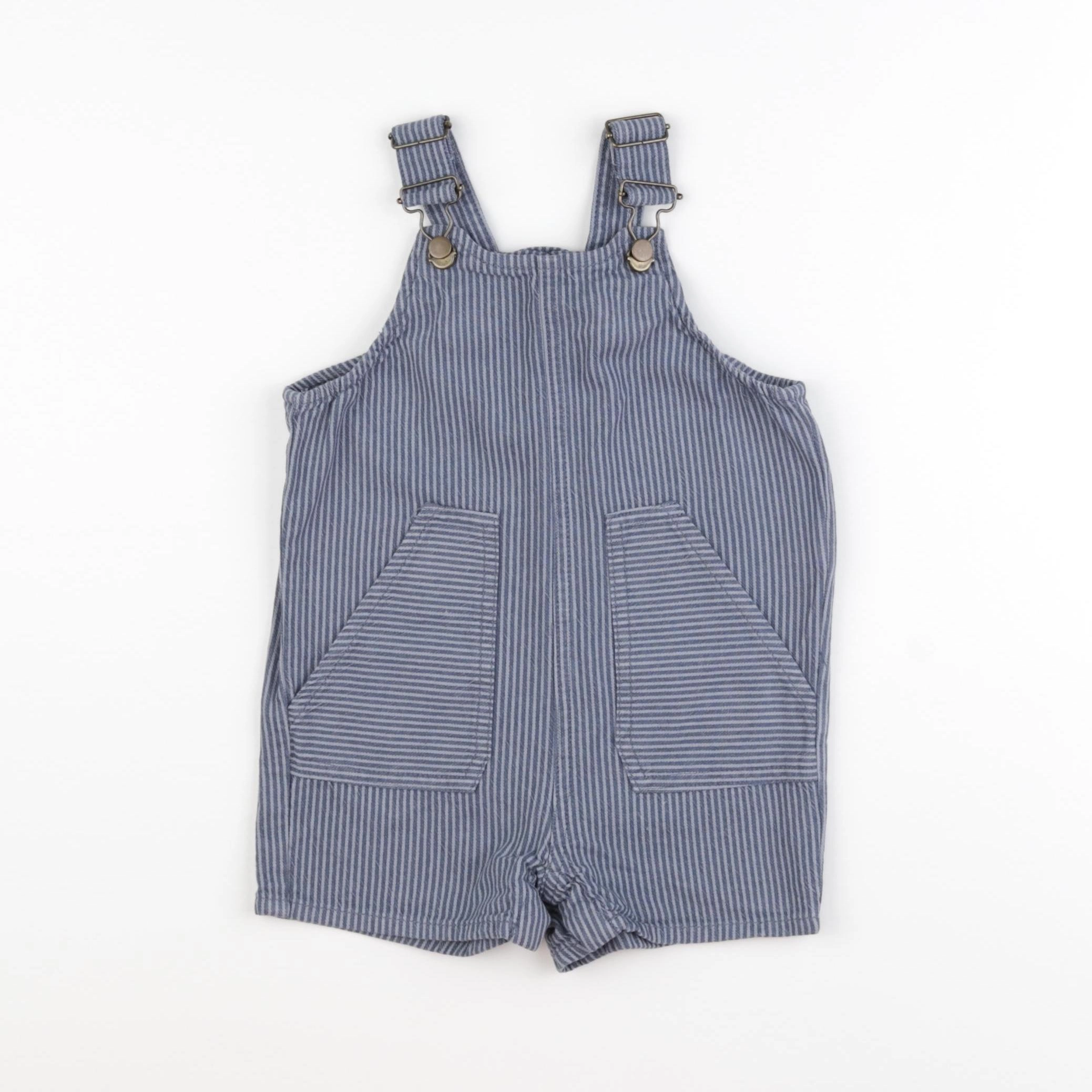 Boutchou - salopette bleu - 12 mois