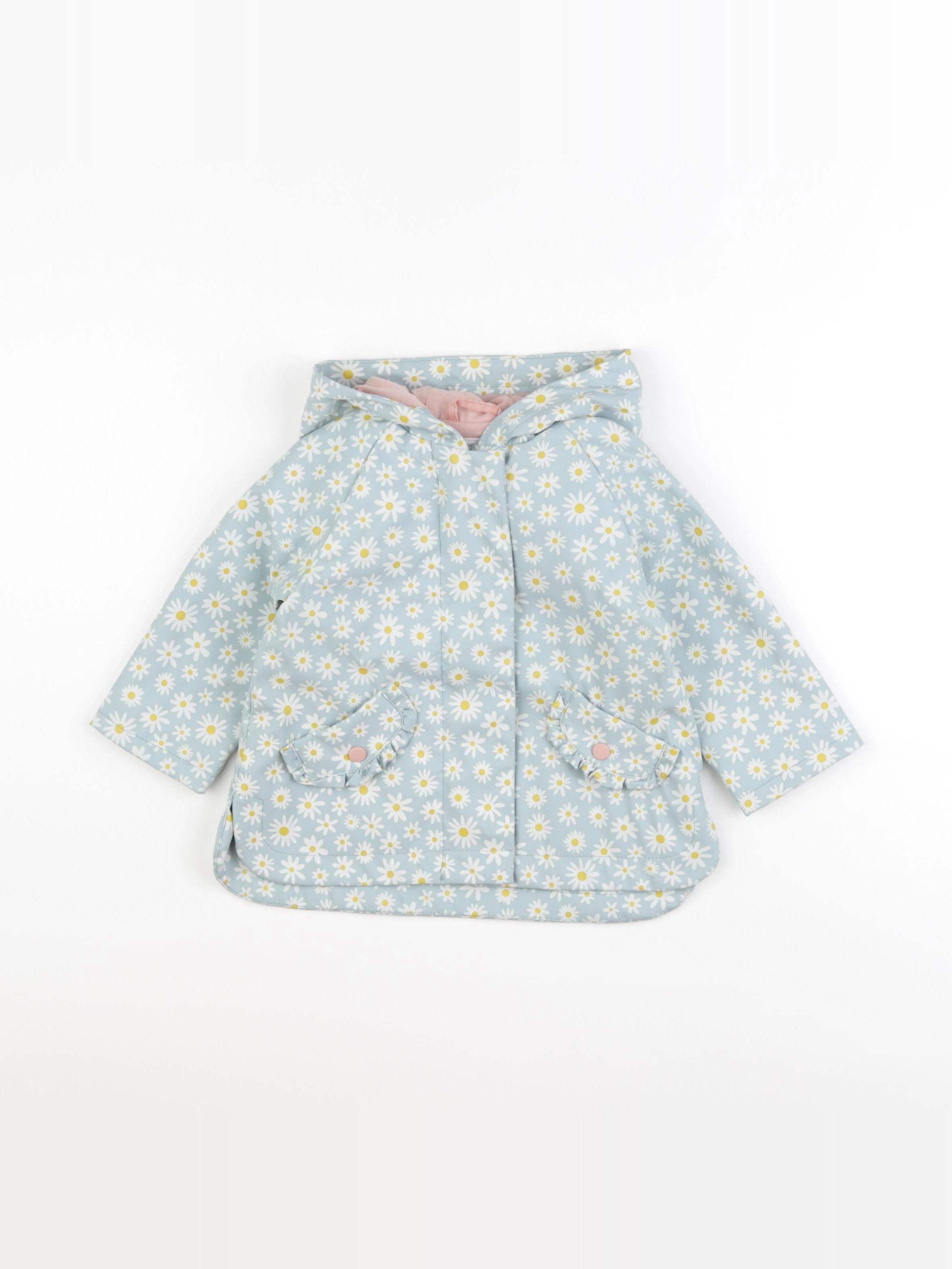Vertbaudet - imperméable bleu - 12 mois