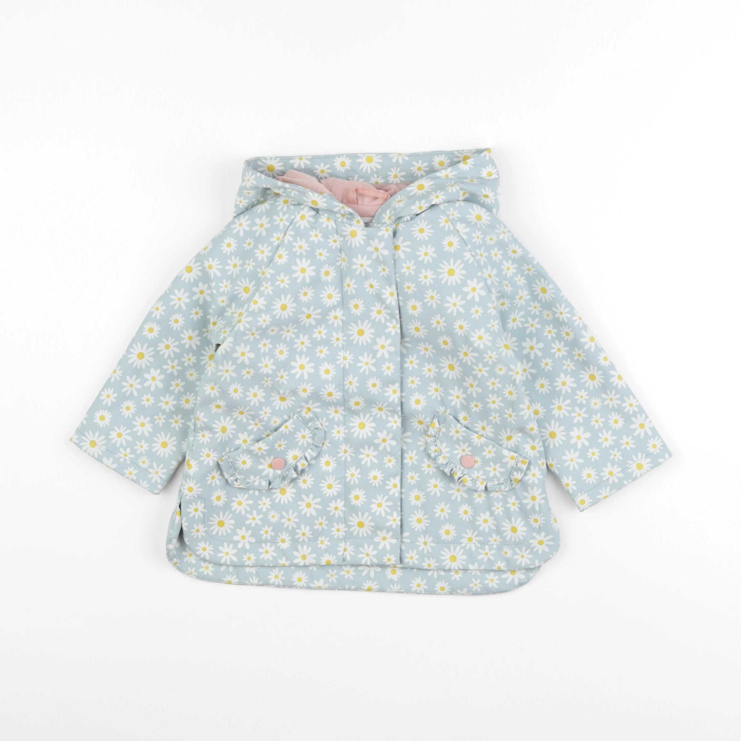Vertbaudet - imperméable bleu - 12 mois