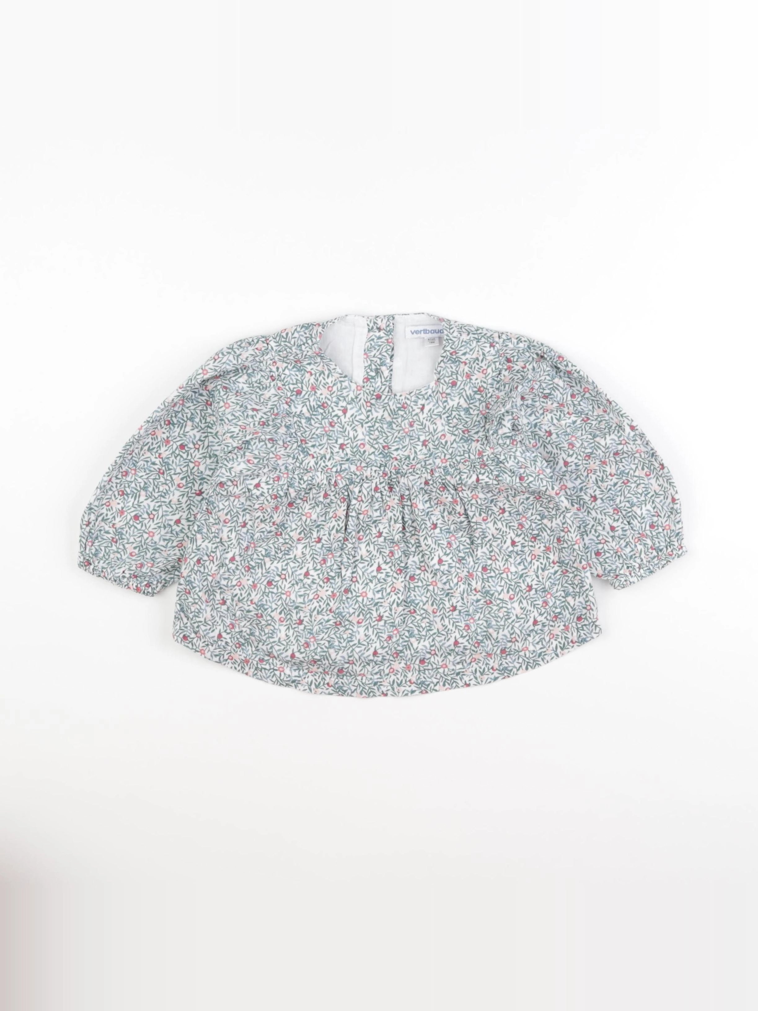 Vertbaudet - blouse multicolore - 18 mois