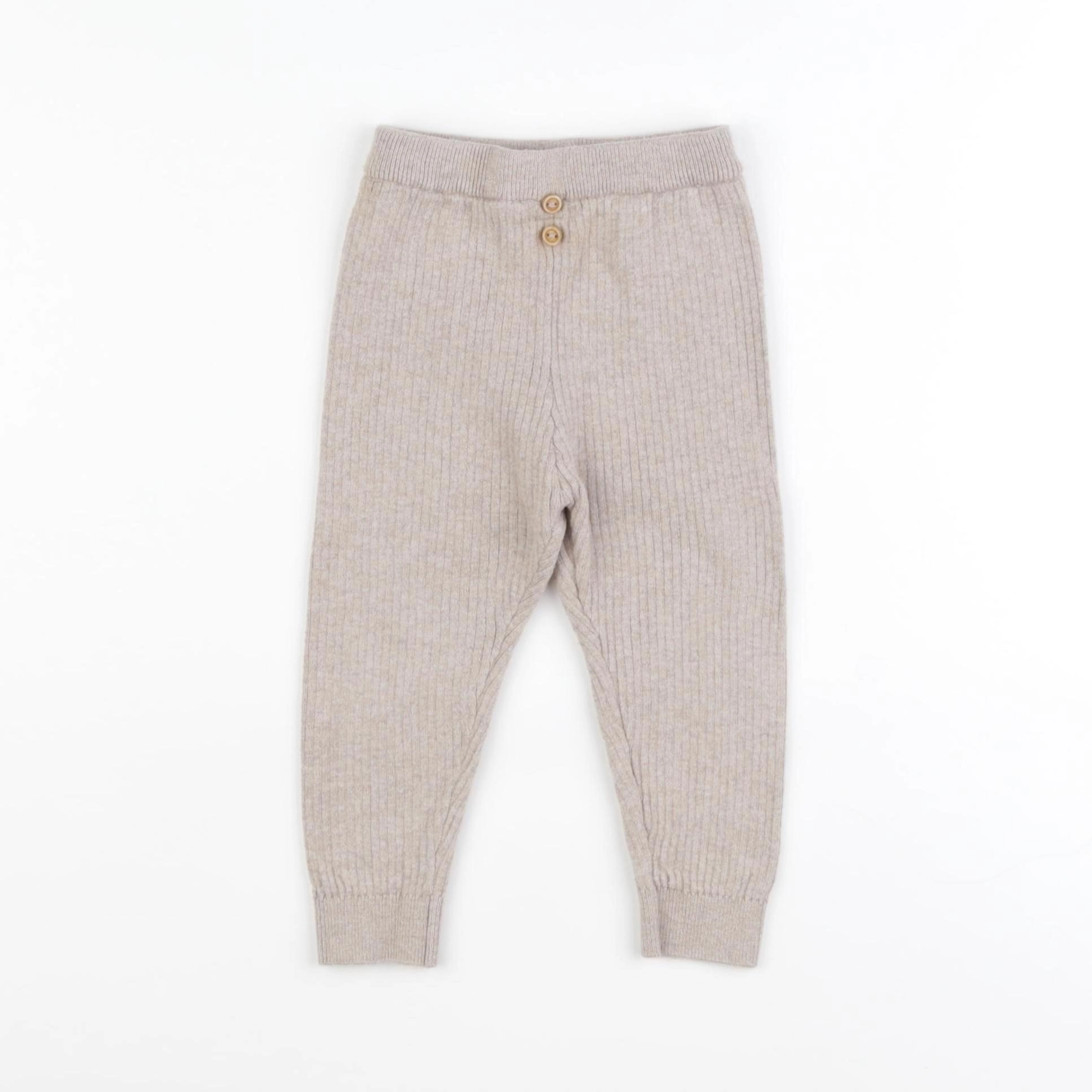 Zara - legging beige - 12/18 mois