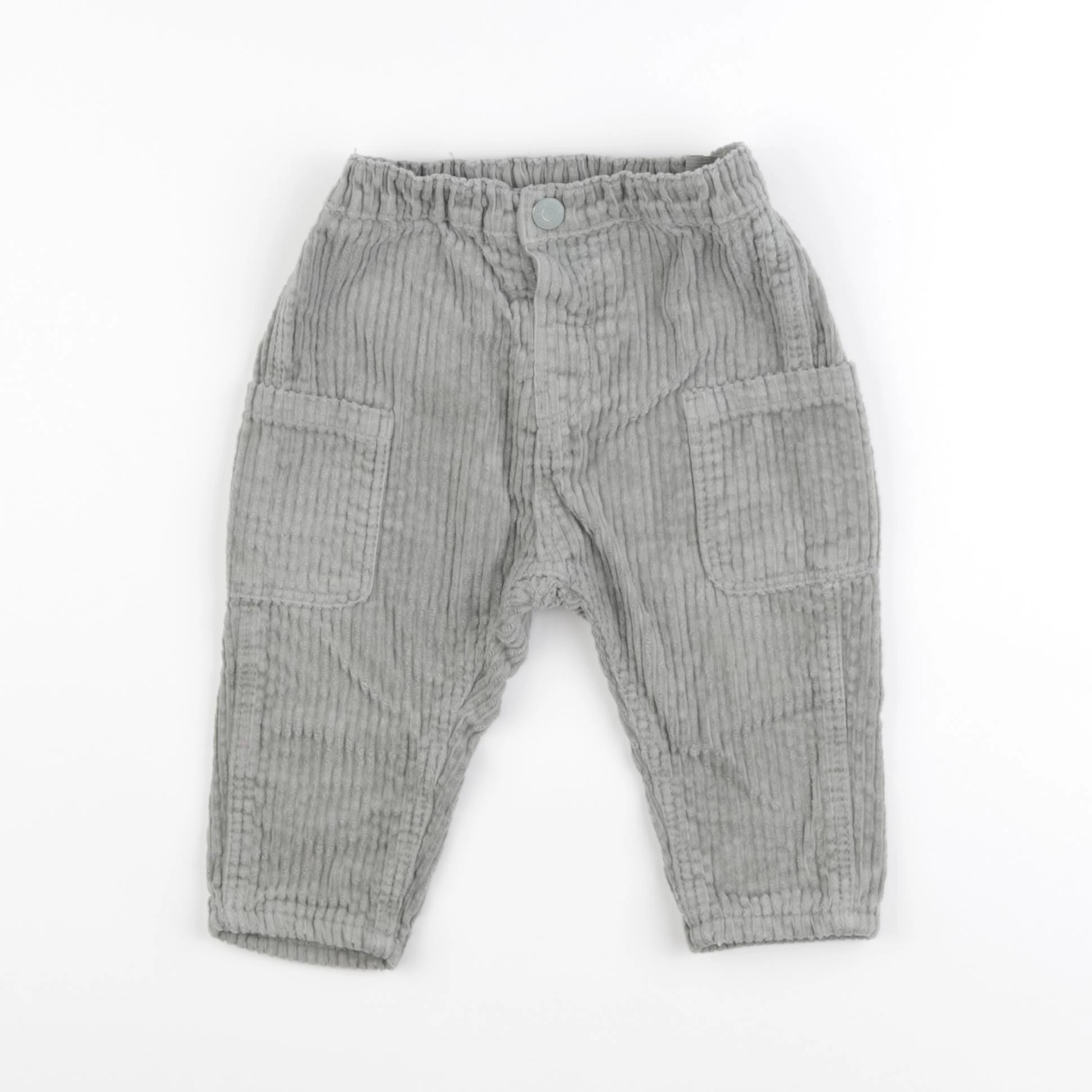 H&M - sarouel vert - 6/9 mois