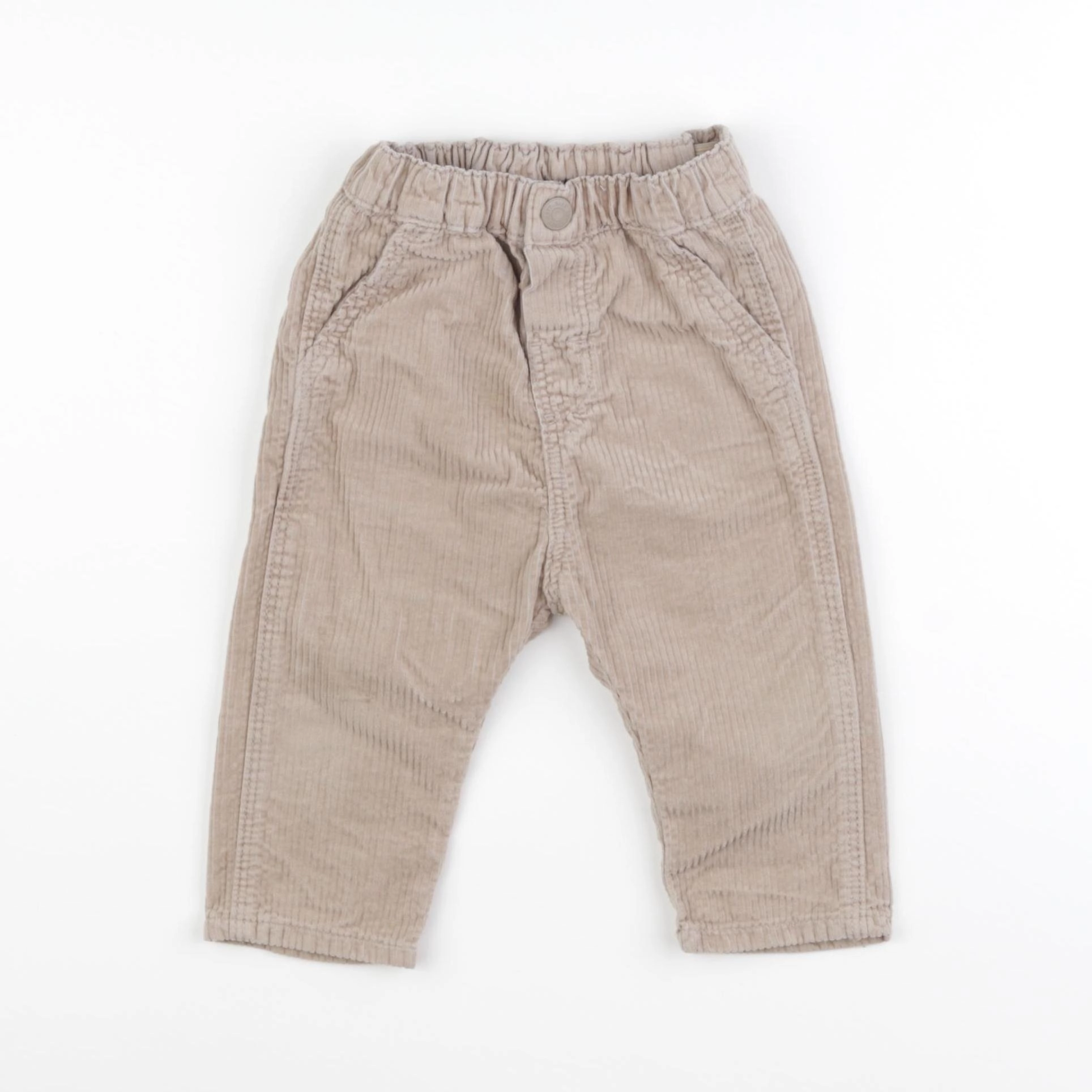 H&M - pantalon beige - 9/12 mois