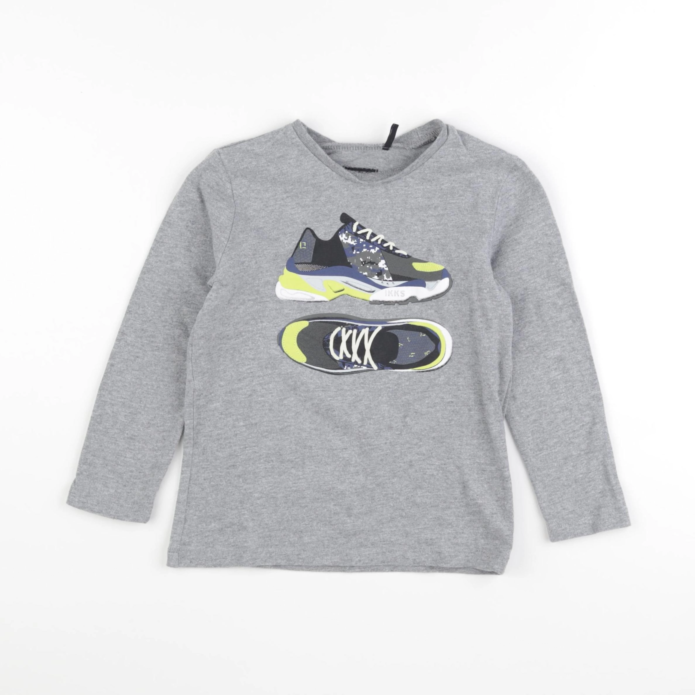 IKKS - tee-shirt gris - 4 ans