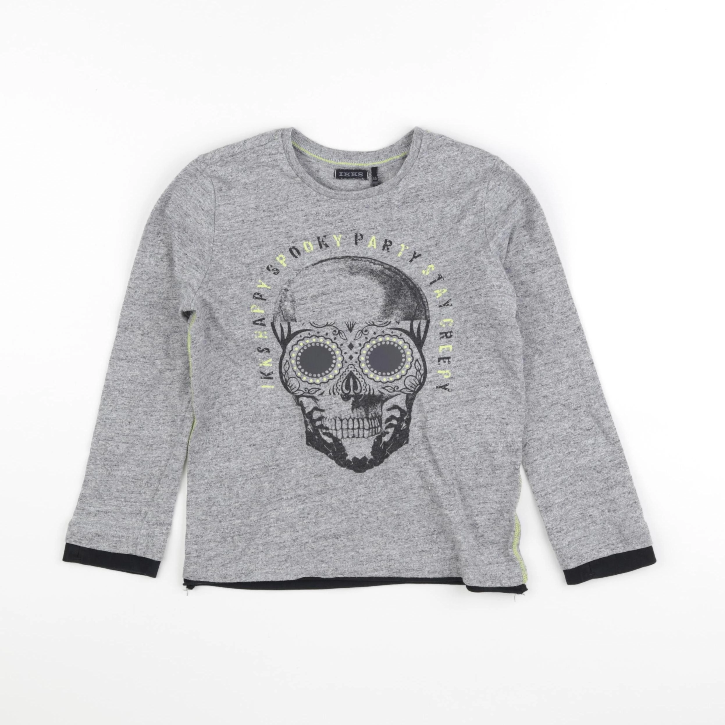 IKKS - tee-shirt gris - 4 ans