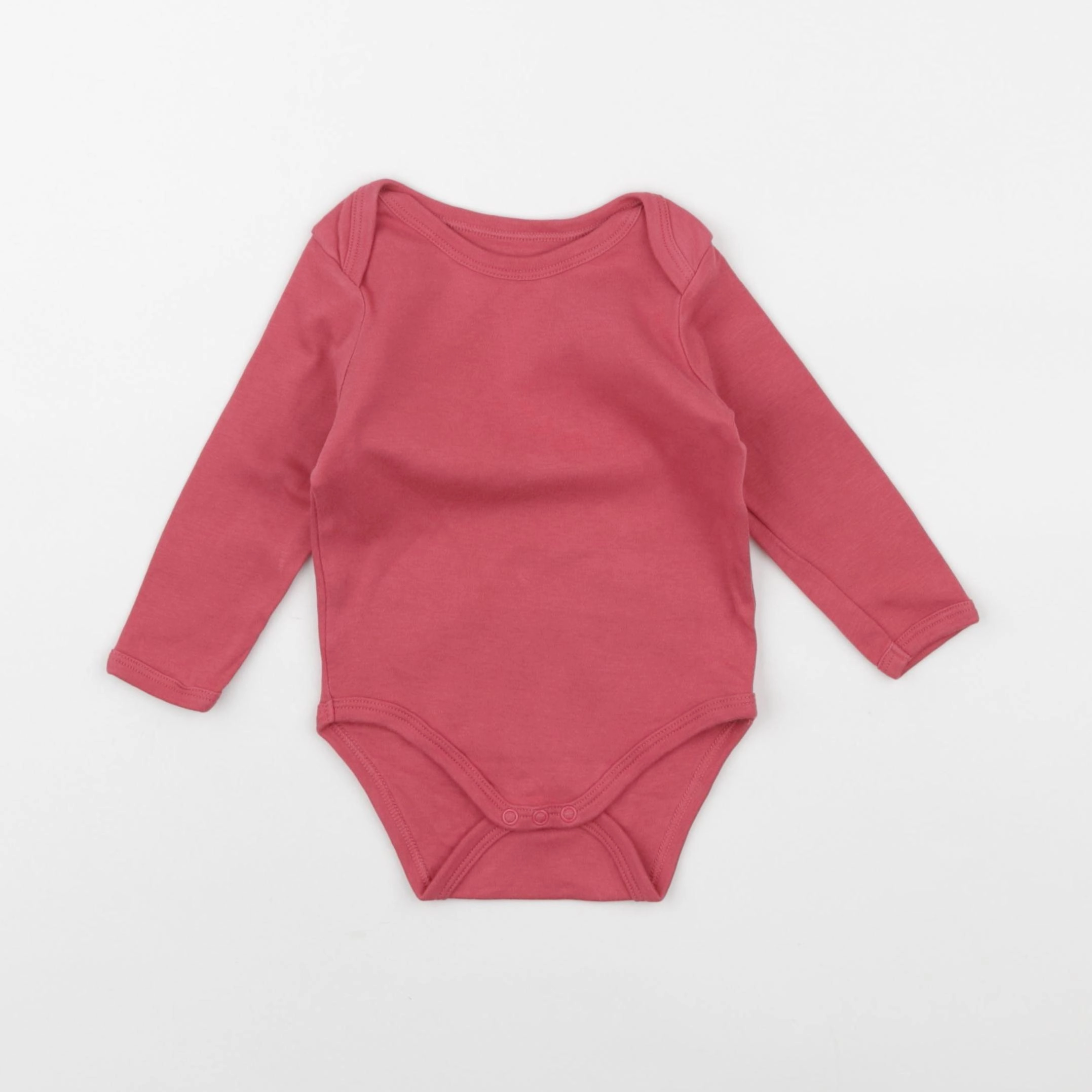 Vertbaudet - body rose - 9 mois