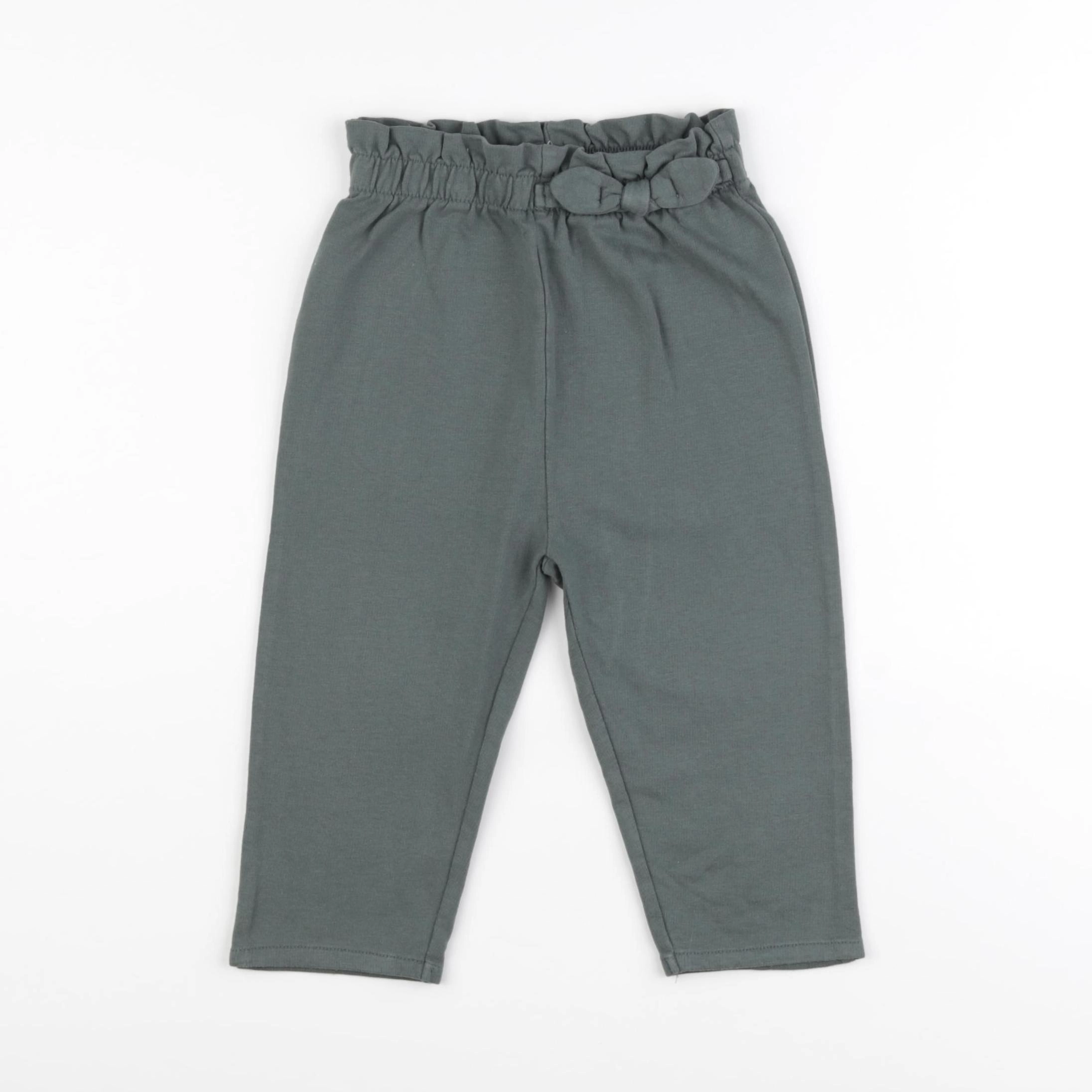 Vertbaudet - jogging vert - 24 mois