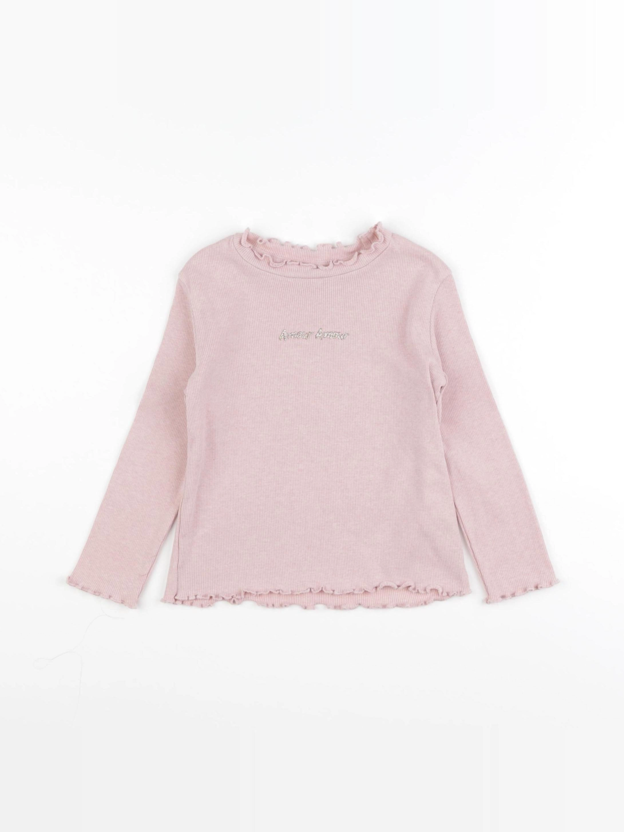 Vertbaudet - tee-shirt rose - 3 ans