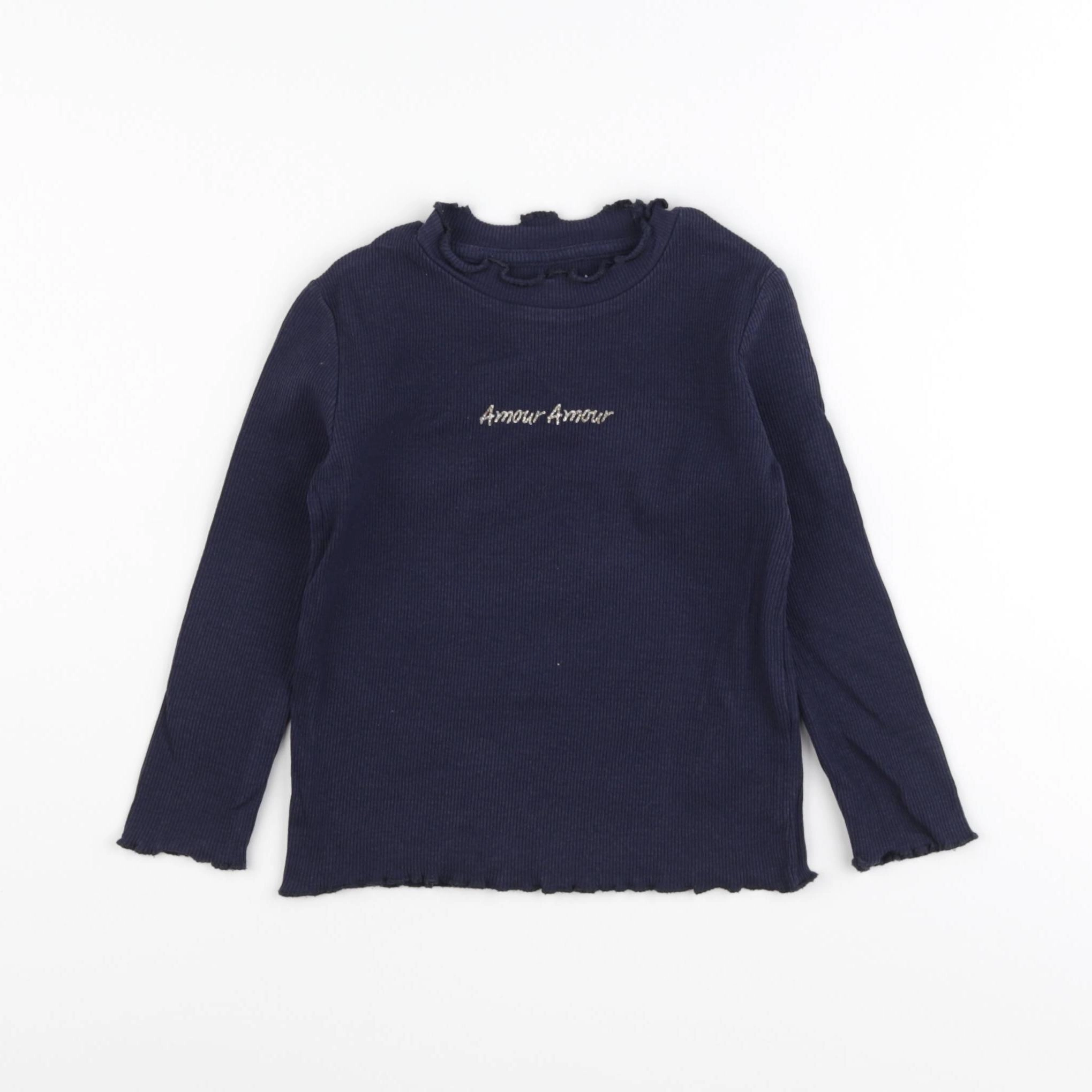 Vertbaudet - tee-shirt bleu - 3 ans