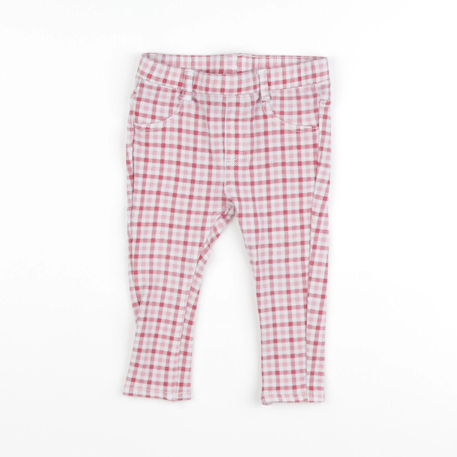 H&M - jegging rose - 9/12 mois