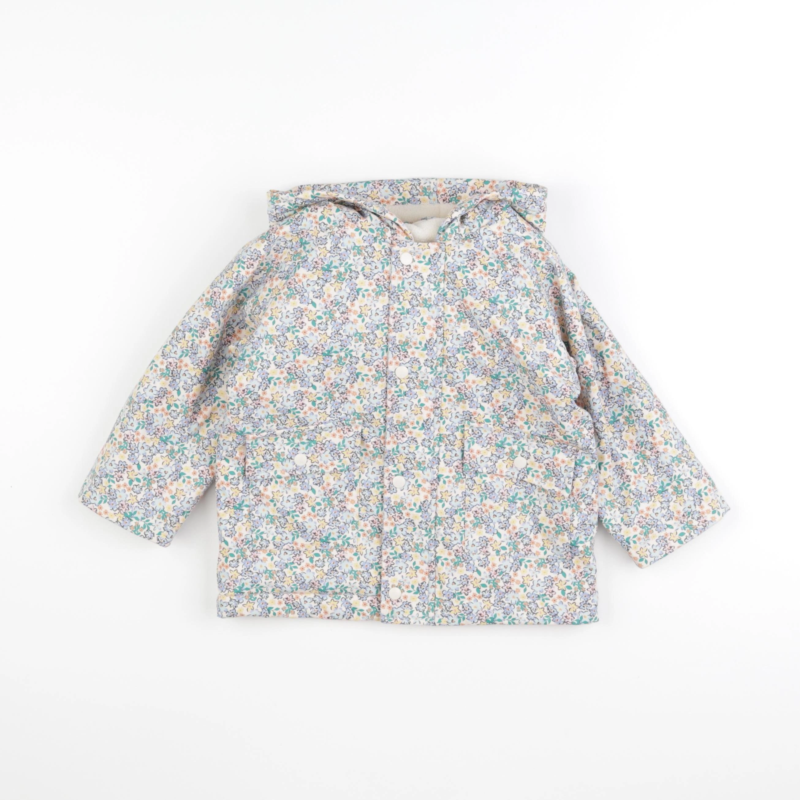 Boutchou - imperméable multicolore - 18 mois