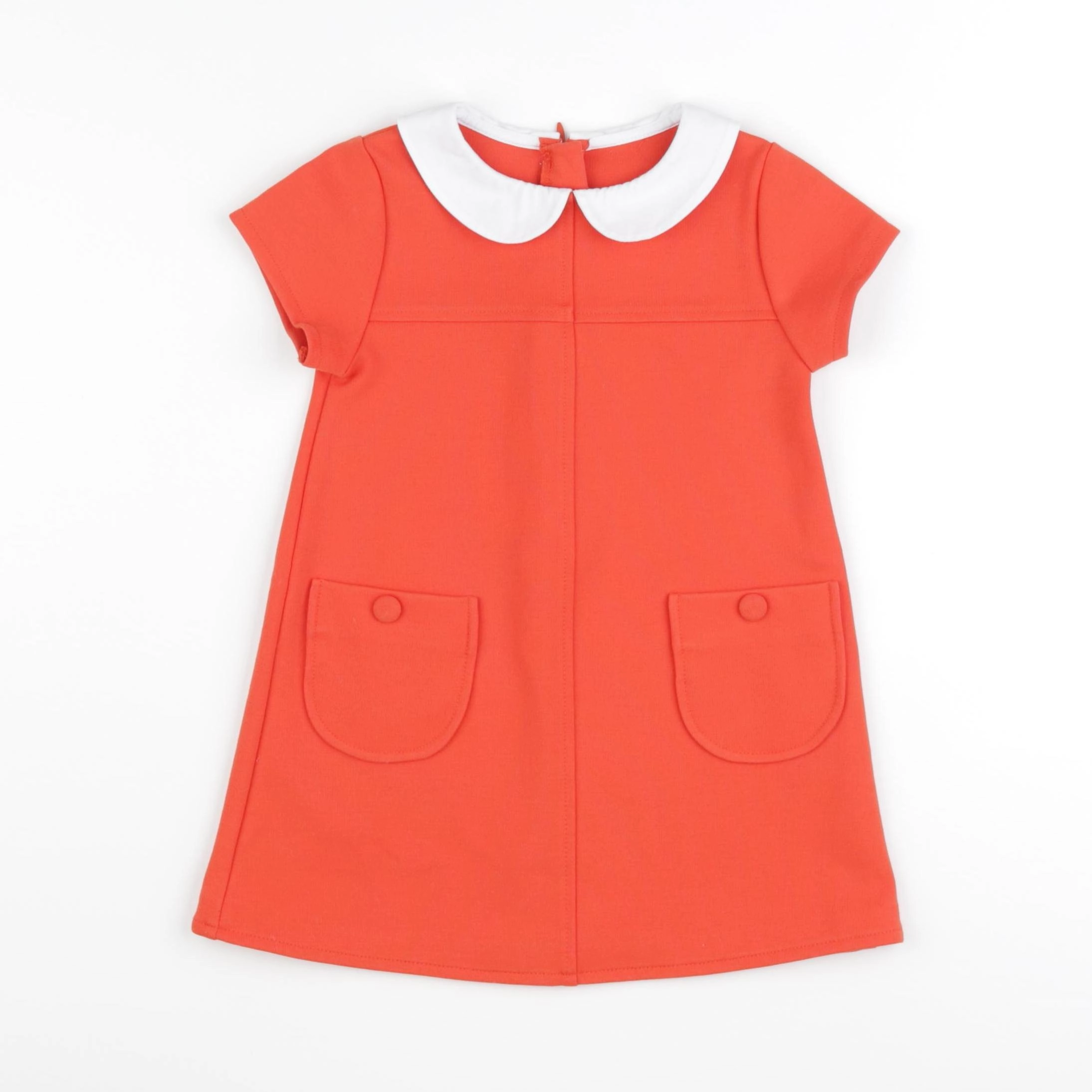 Jacadi - robe orange - 36 mois