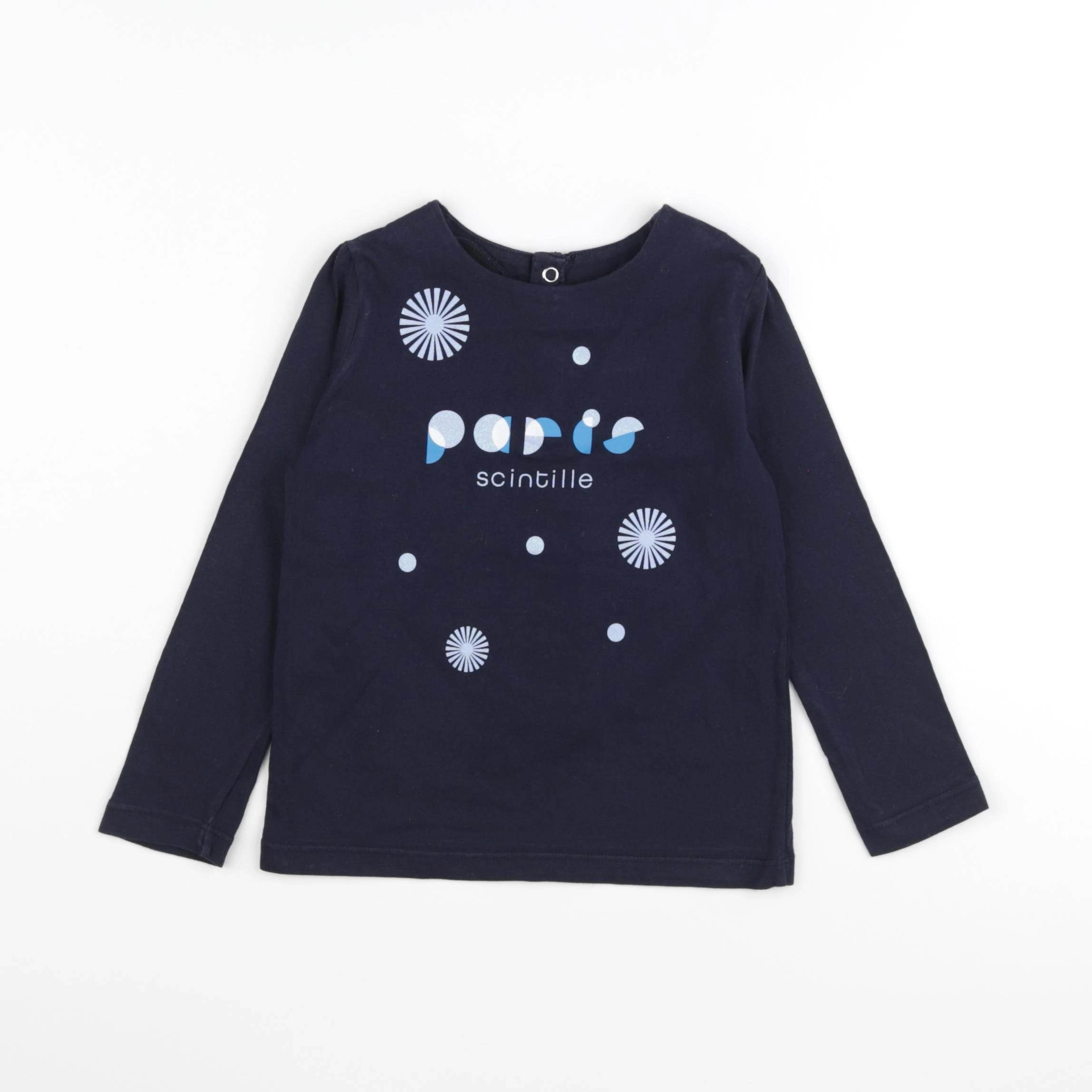 Jacadi - tee-shirt bleu - 4 ans
