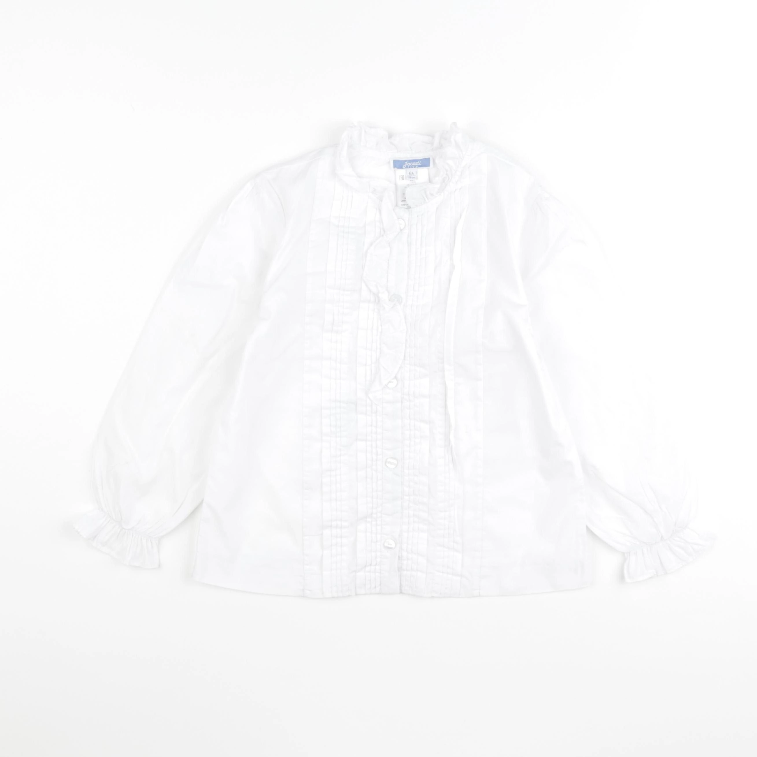 Jacadi - blouse blanc - 6 ans