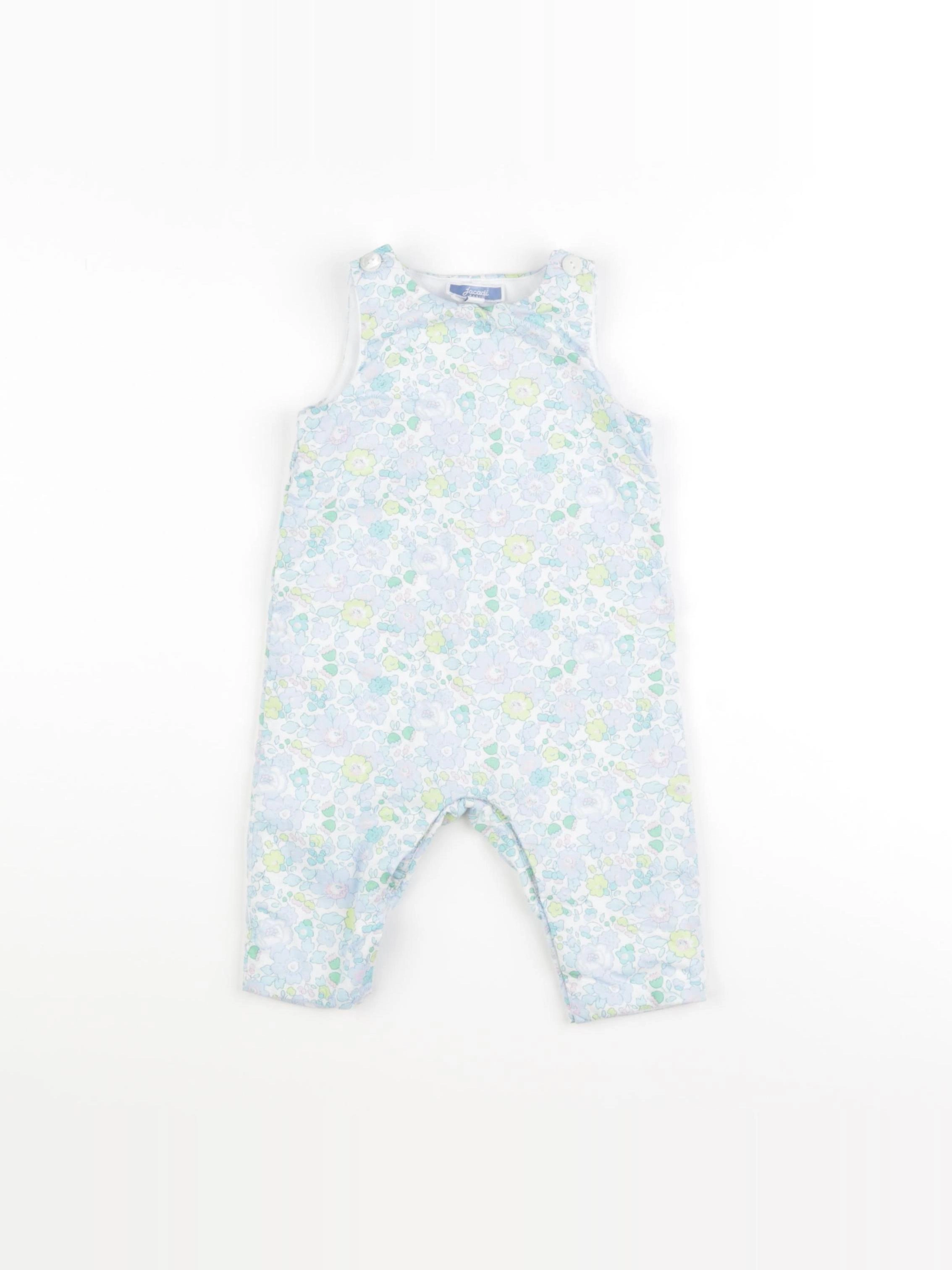 Jacadi - combinaison liberty multicolore - 6 mois