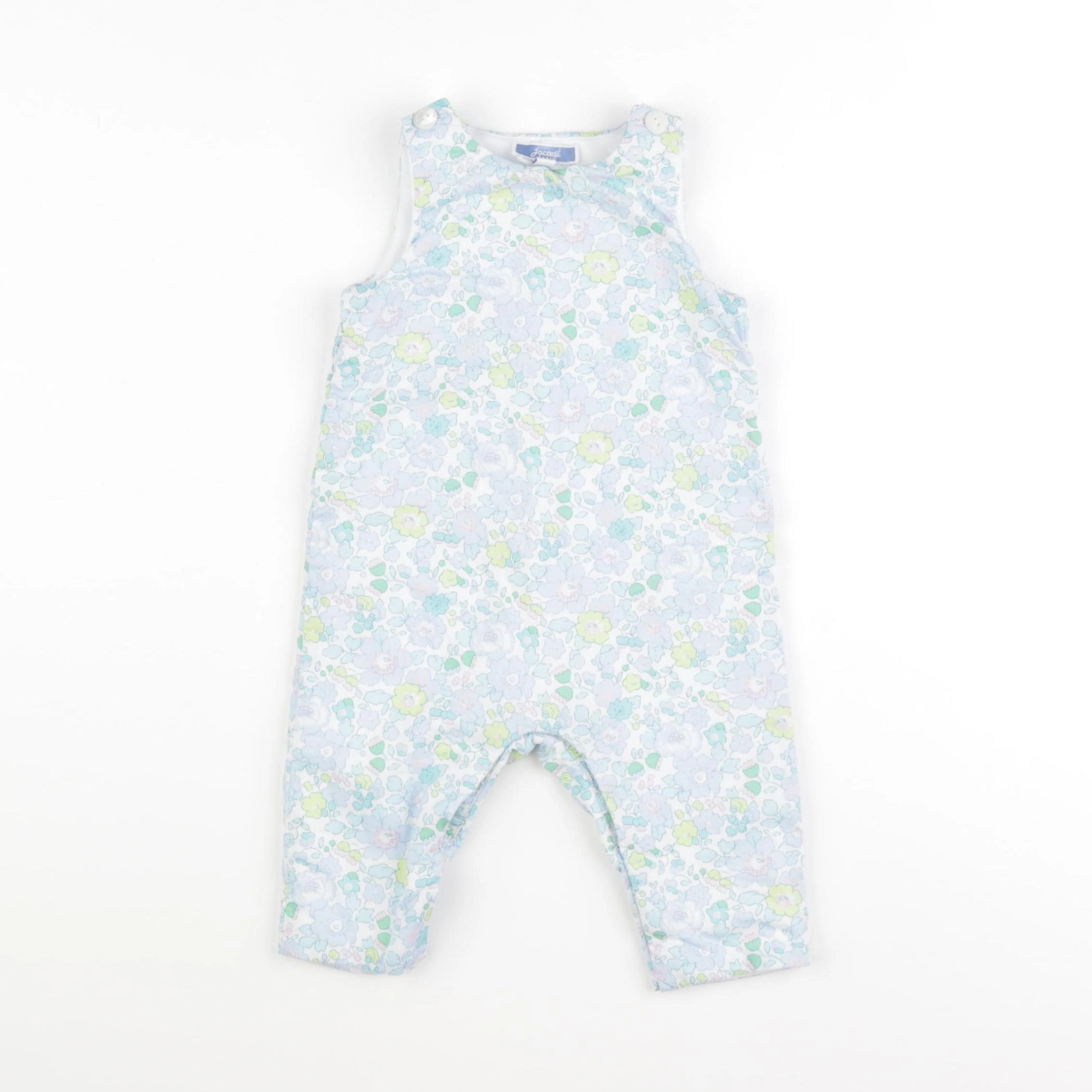Jacadi - combinaison liberty multicolore - 6 mois