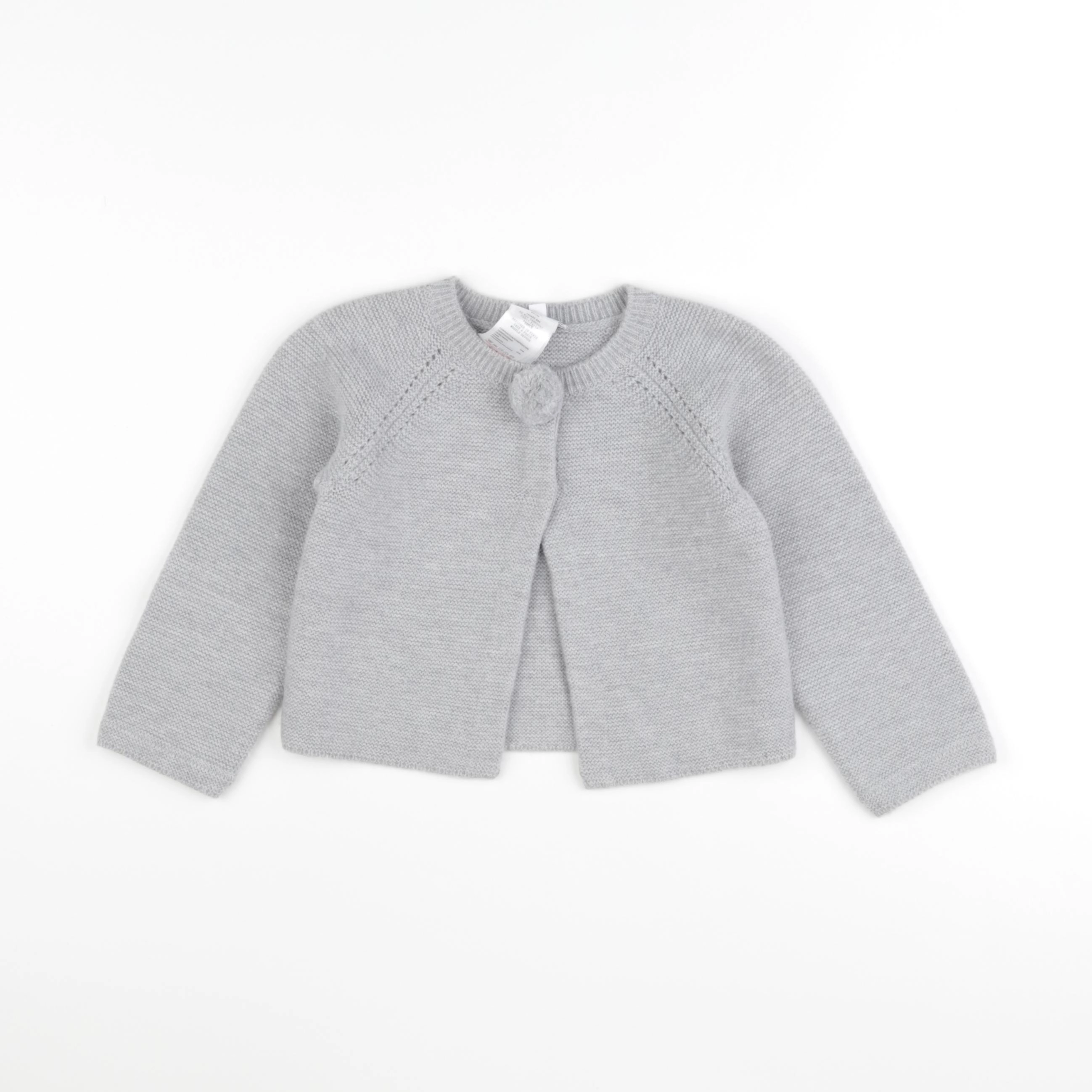 Jacadi - gilet gris - 36 mois