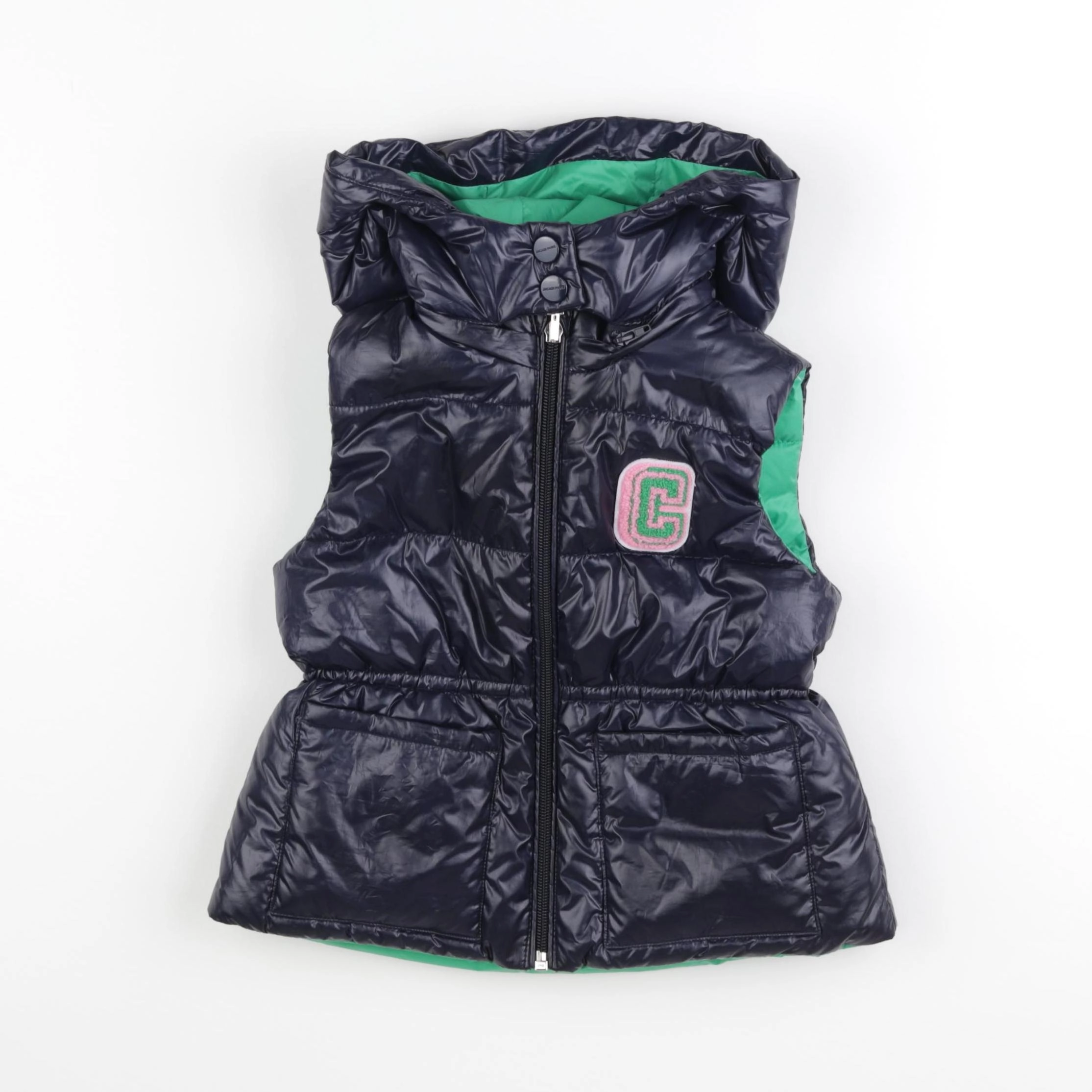 Jacadi - doudoune réversible bleu - 4 ans