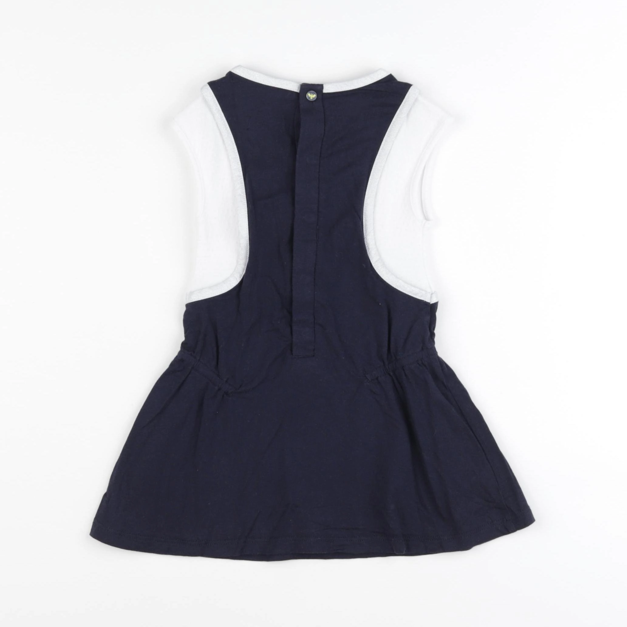 IKKS - robe bleu - 18 mois