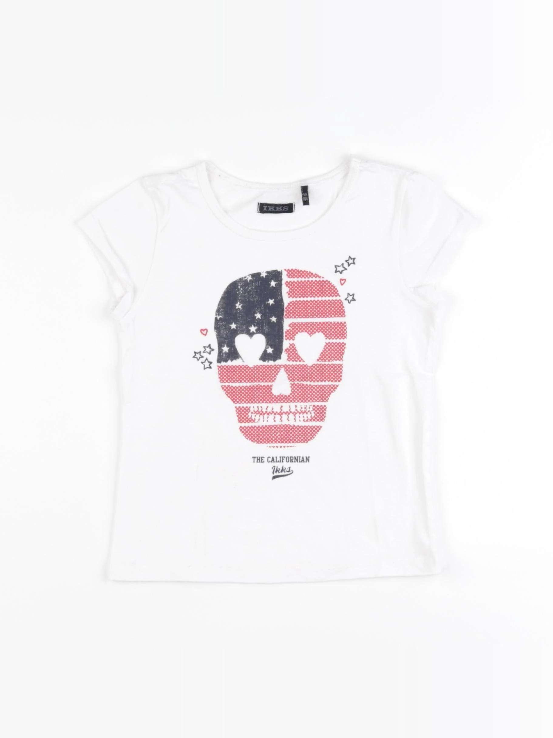 IKKS - tee-shirt multicolore - 4 ans