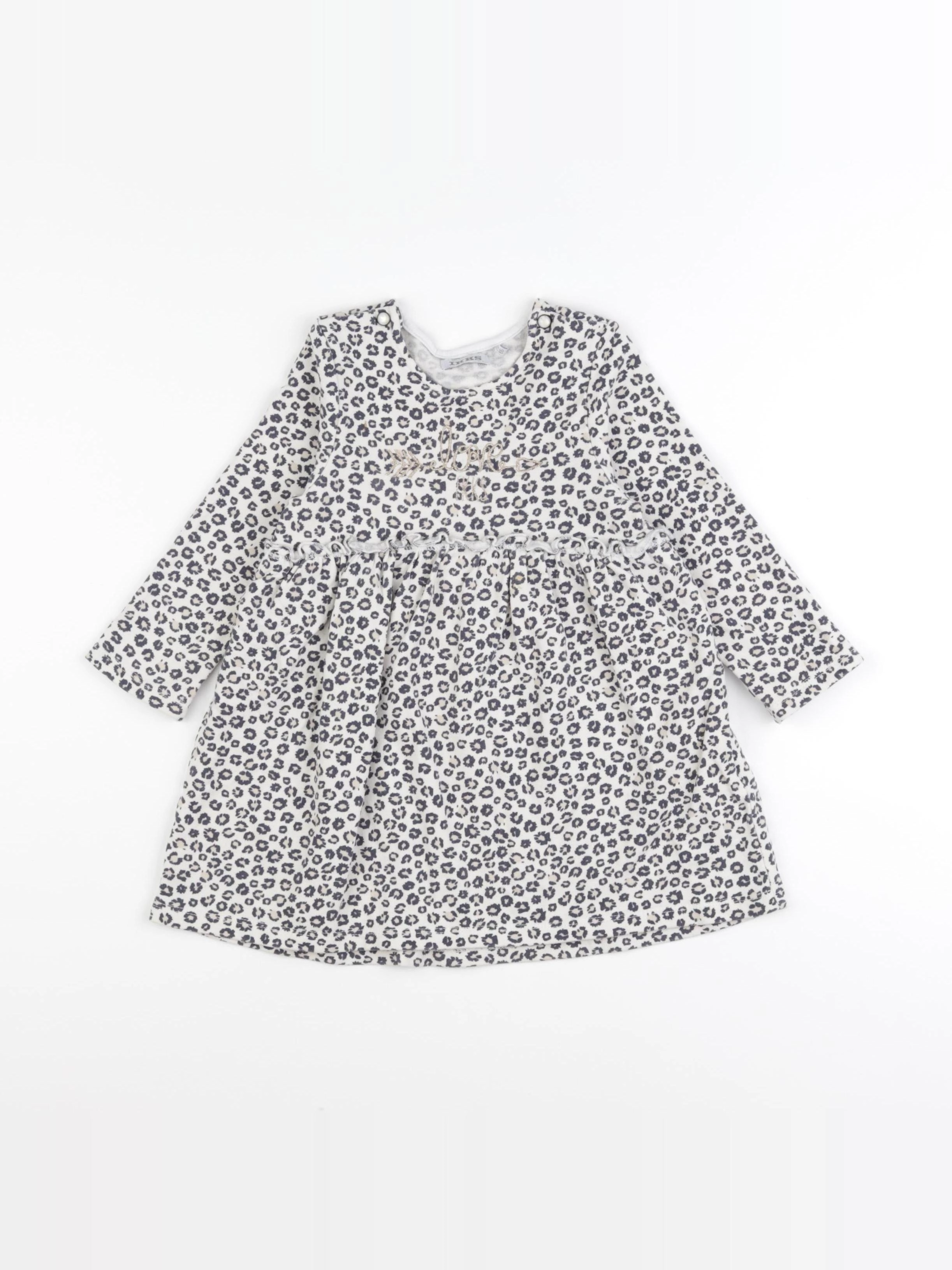 IKKS - robe marron - 2 ans