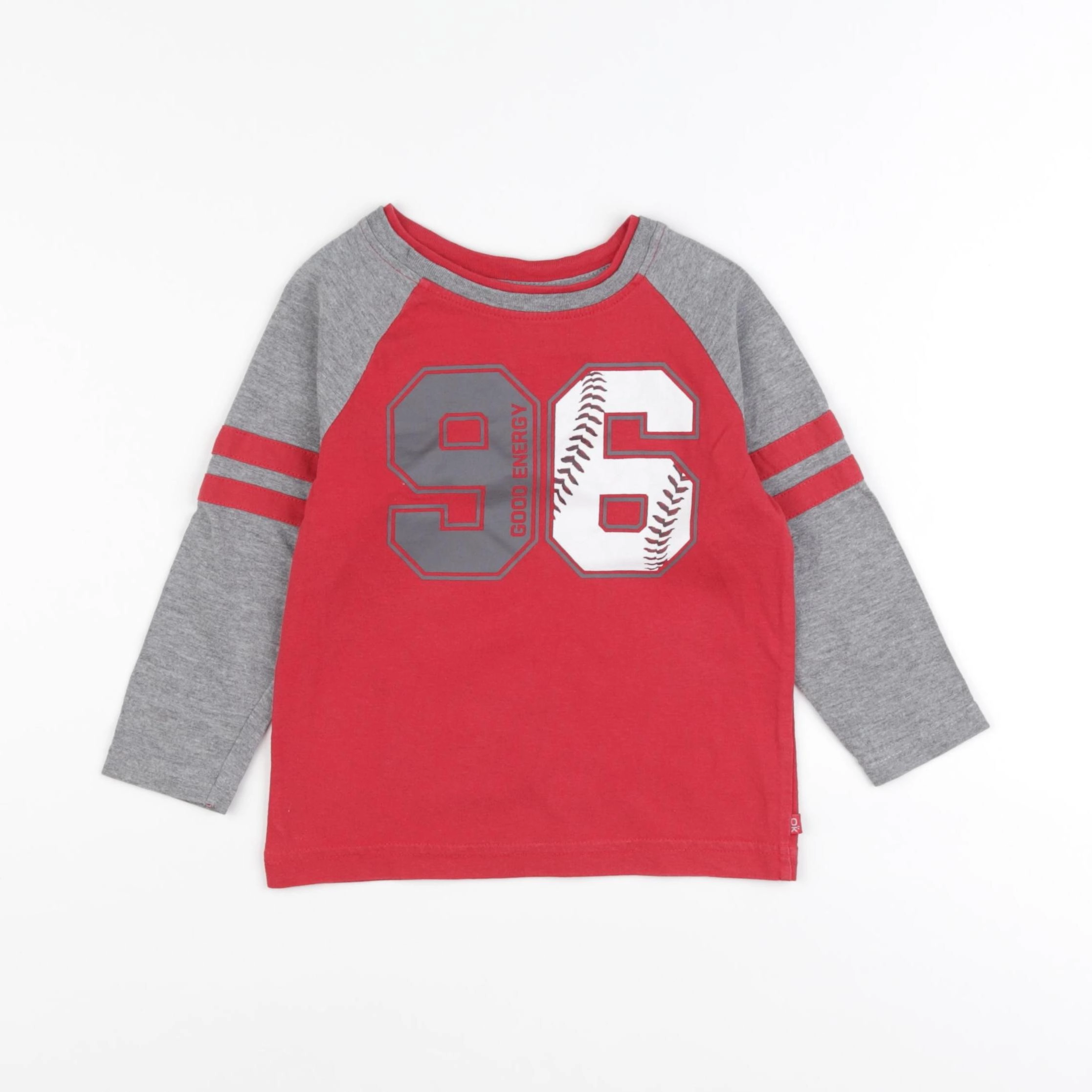 Okaidi - tee-shirt rouge - 2 ans