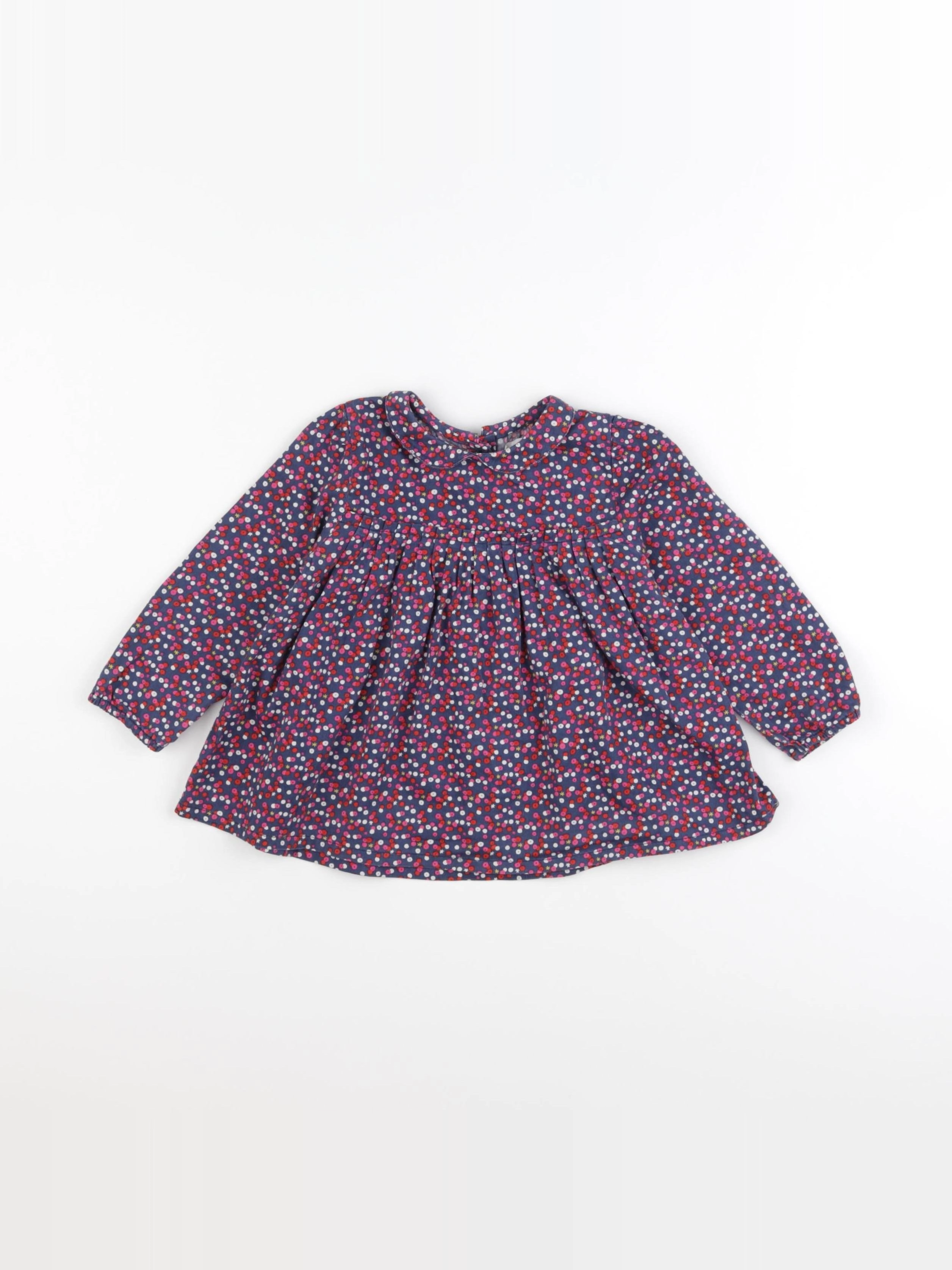 Boutchou - blouse multicolore - 18 mois