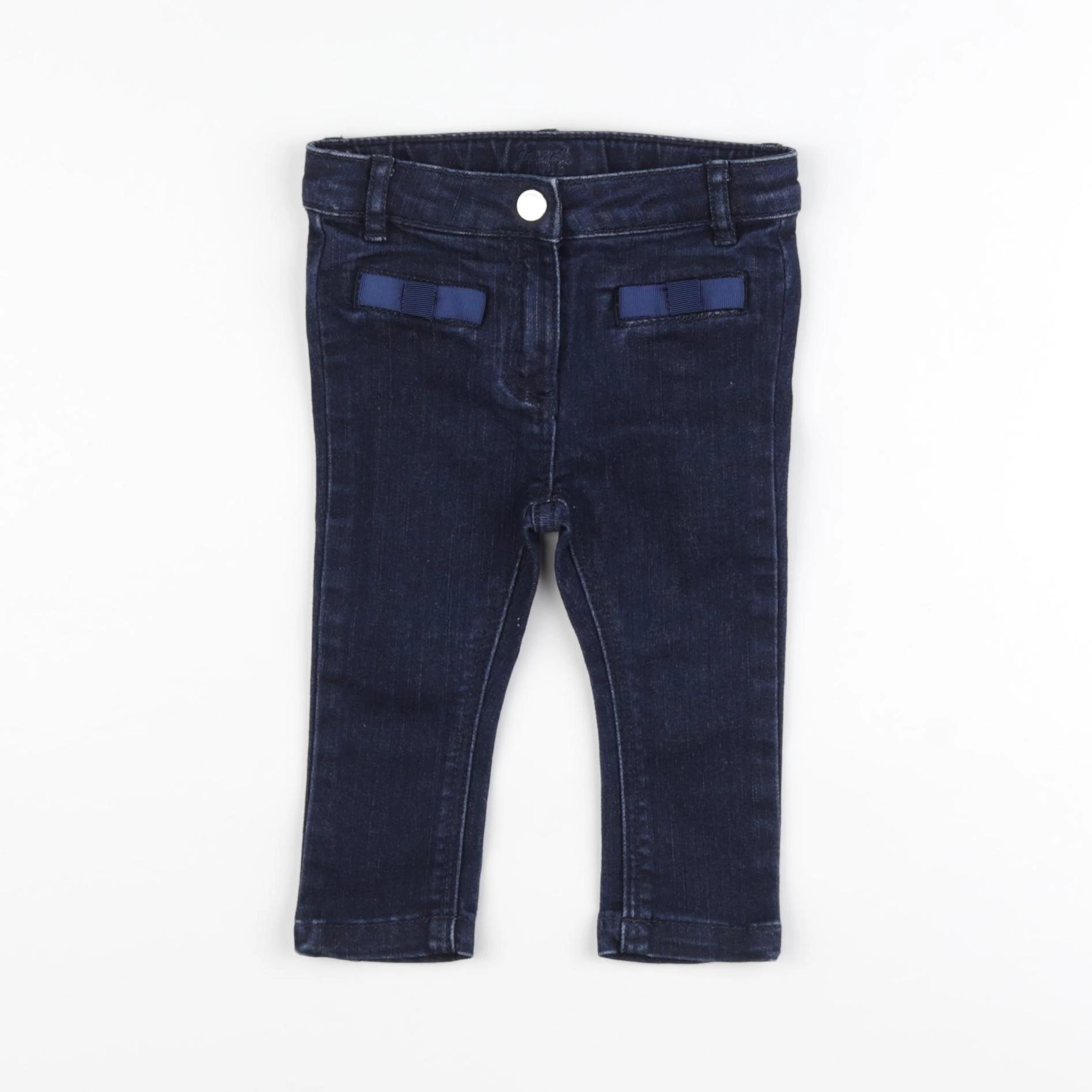 Jacadi - jean bleu - 12 mois