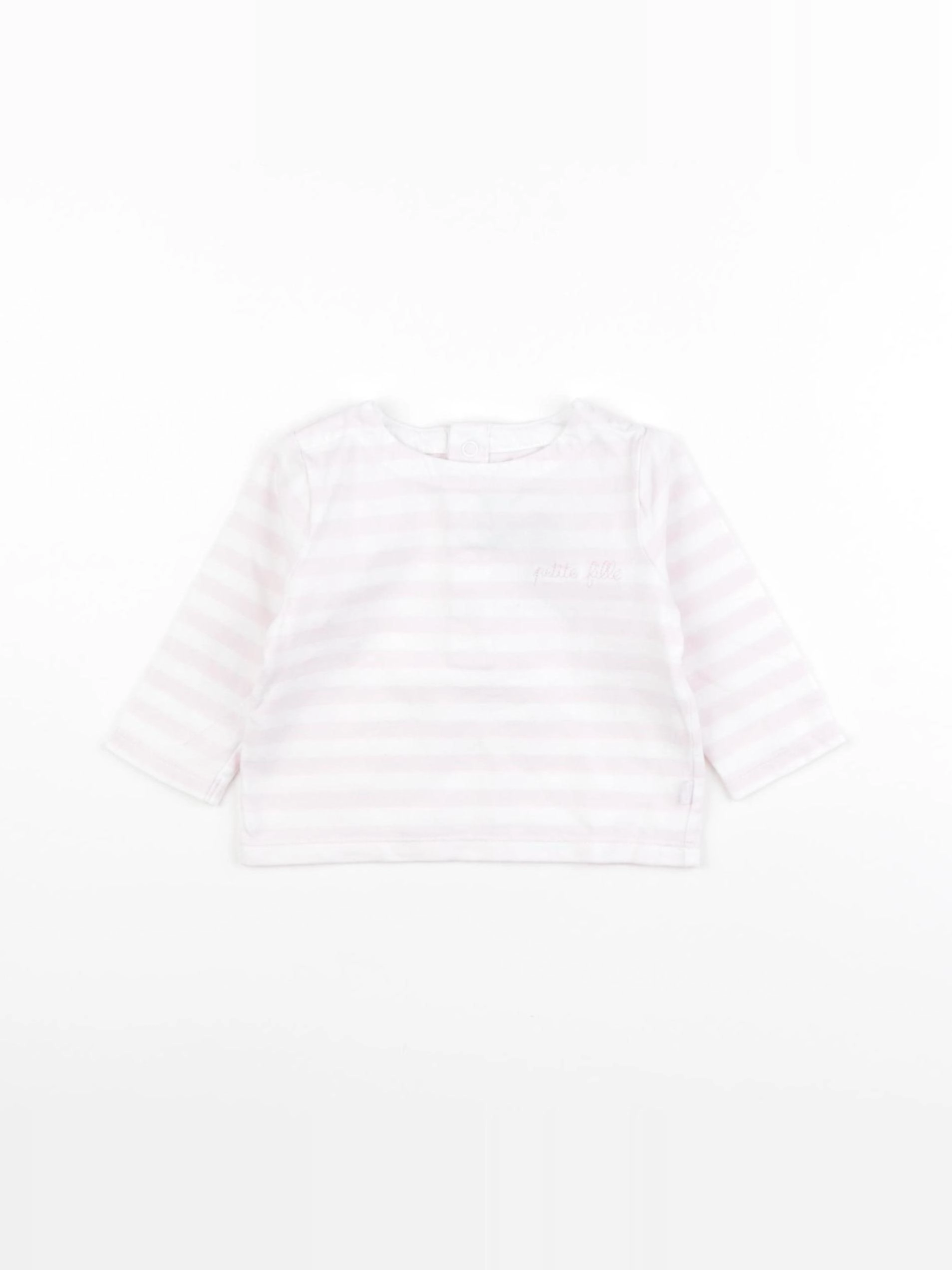 Jacadi - tee-shirt rose - 6 mois