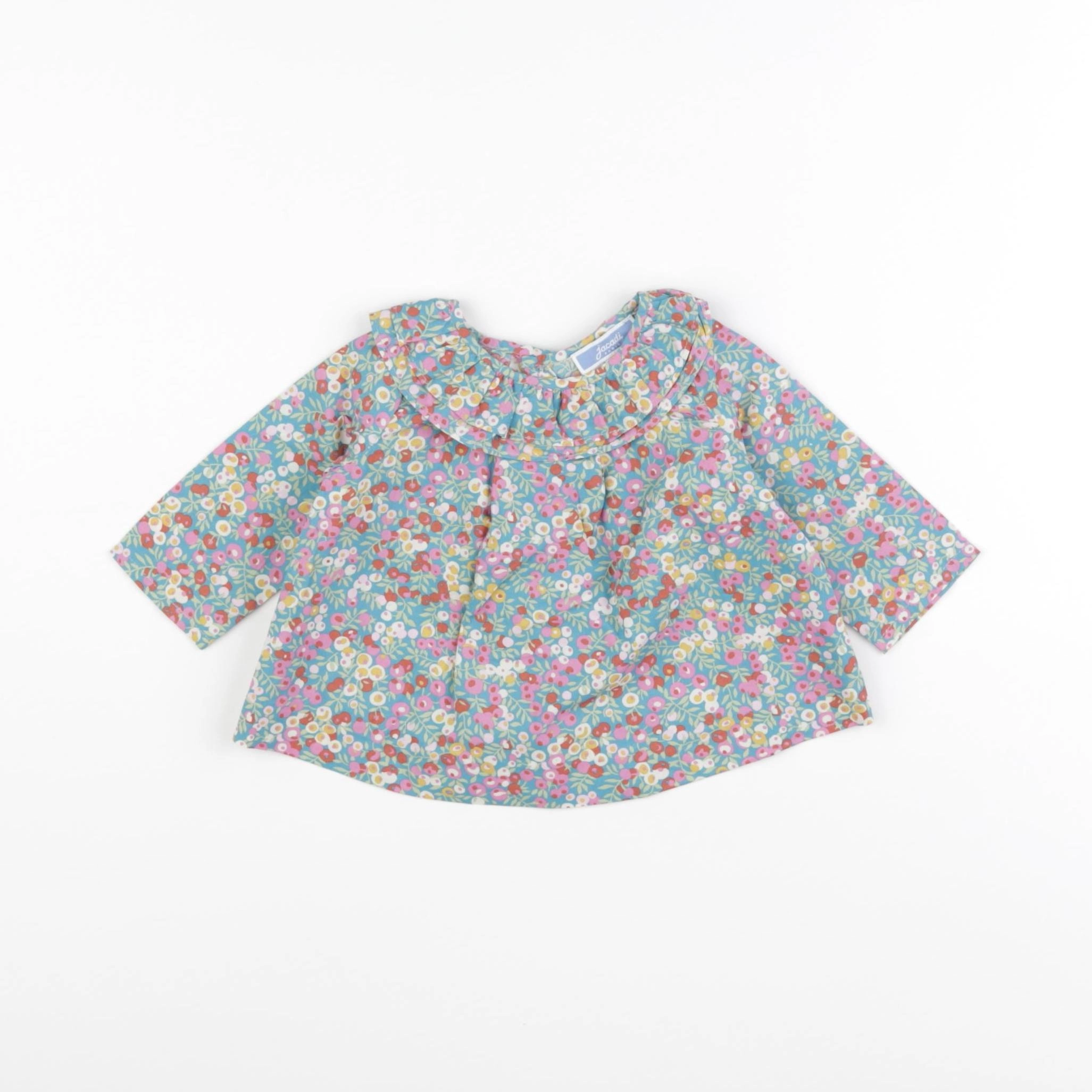 Jacadi - blouse liberty multicolore - 3 mois