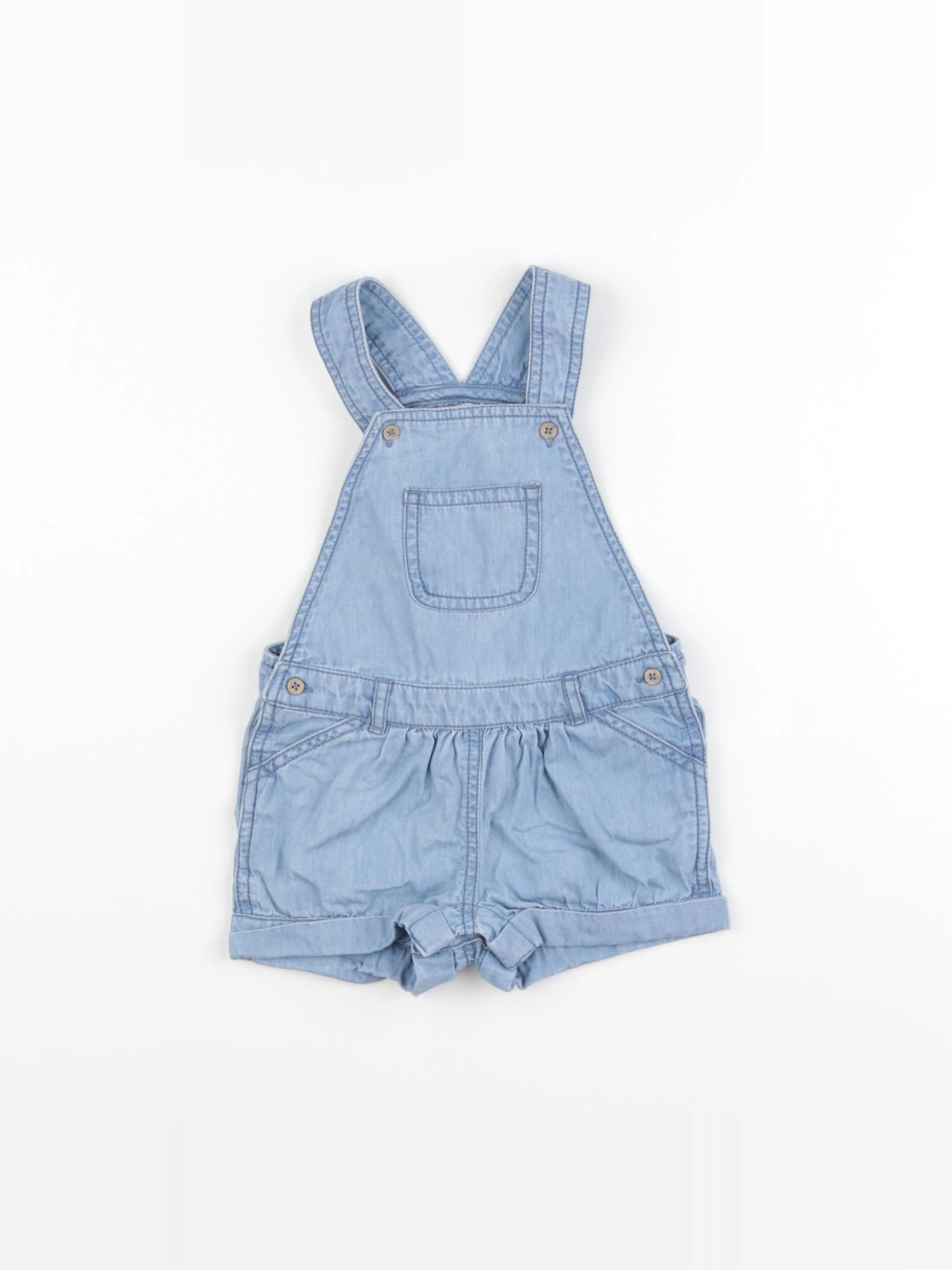 Boutchou - salopette bleu - 9 mois