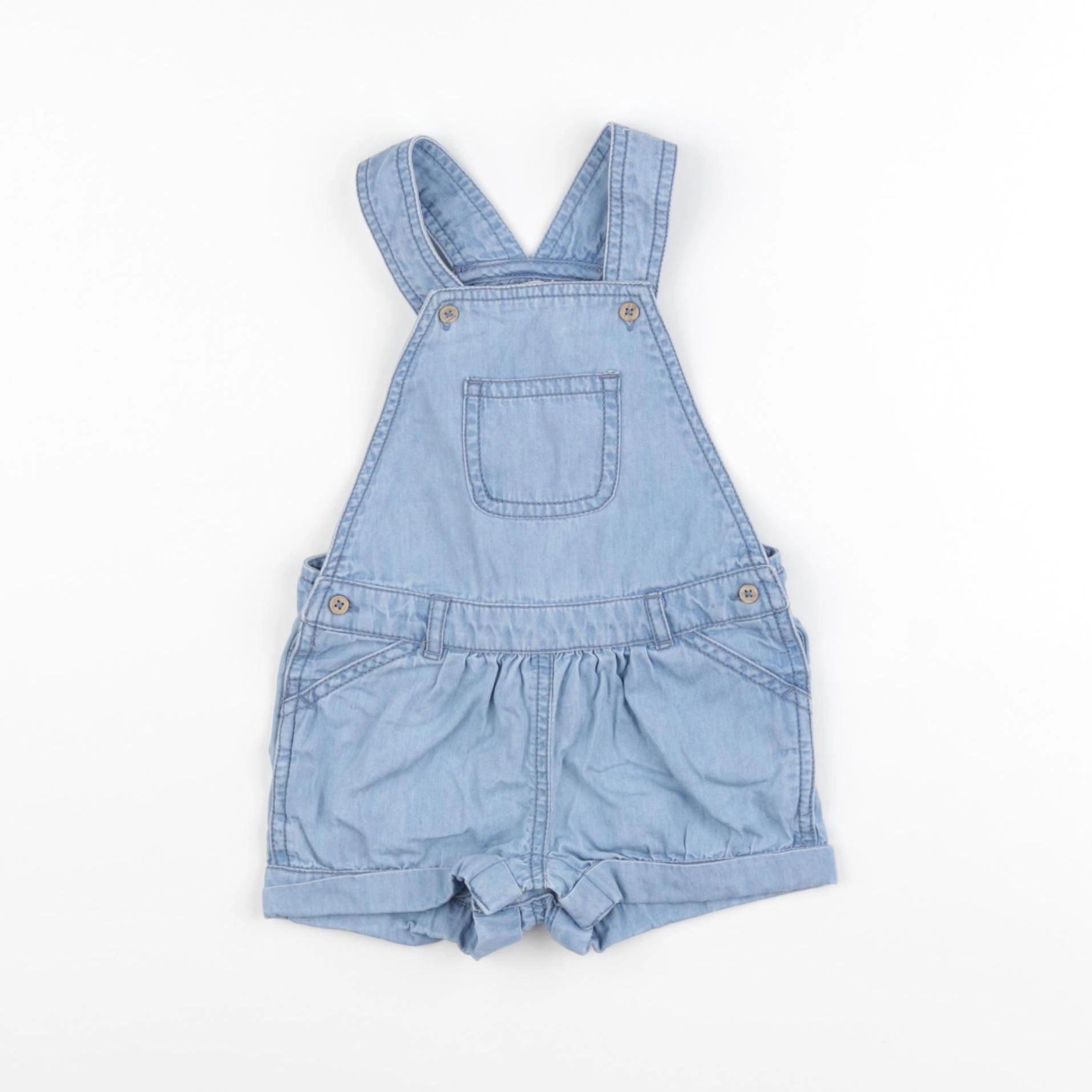 Boutchou - salopette bleu - 9 mois