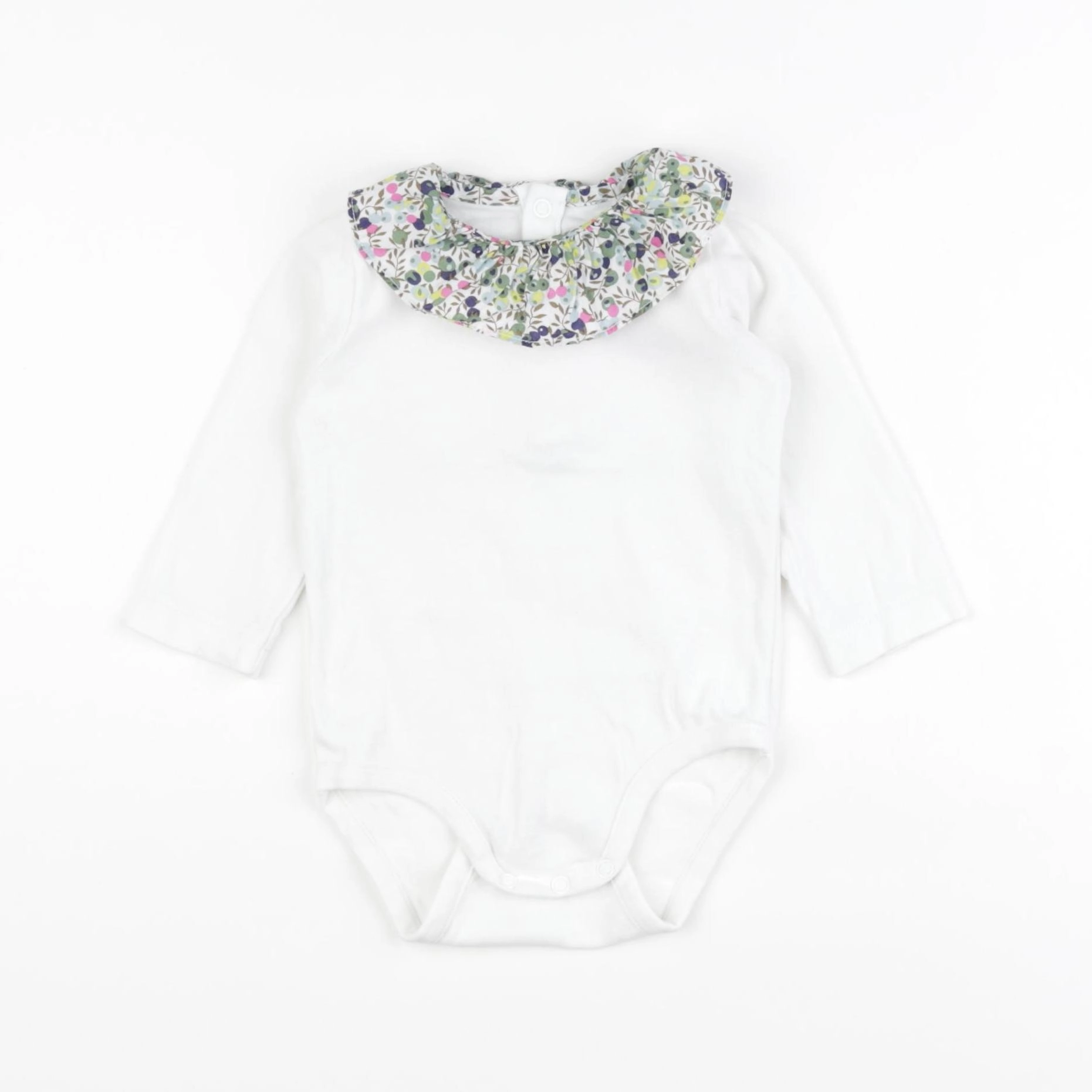 Jacadi - body liberty blanc - 6 mois