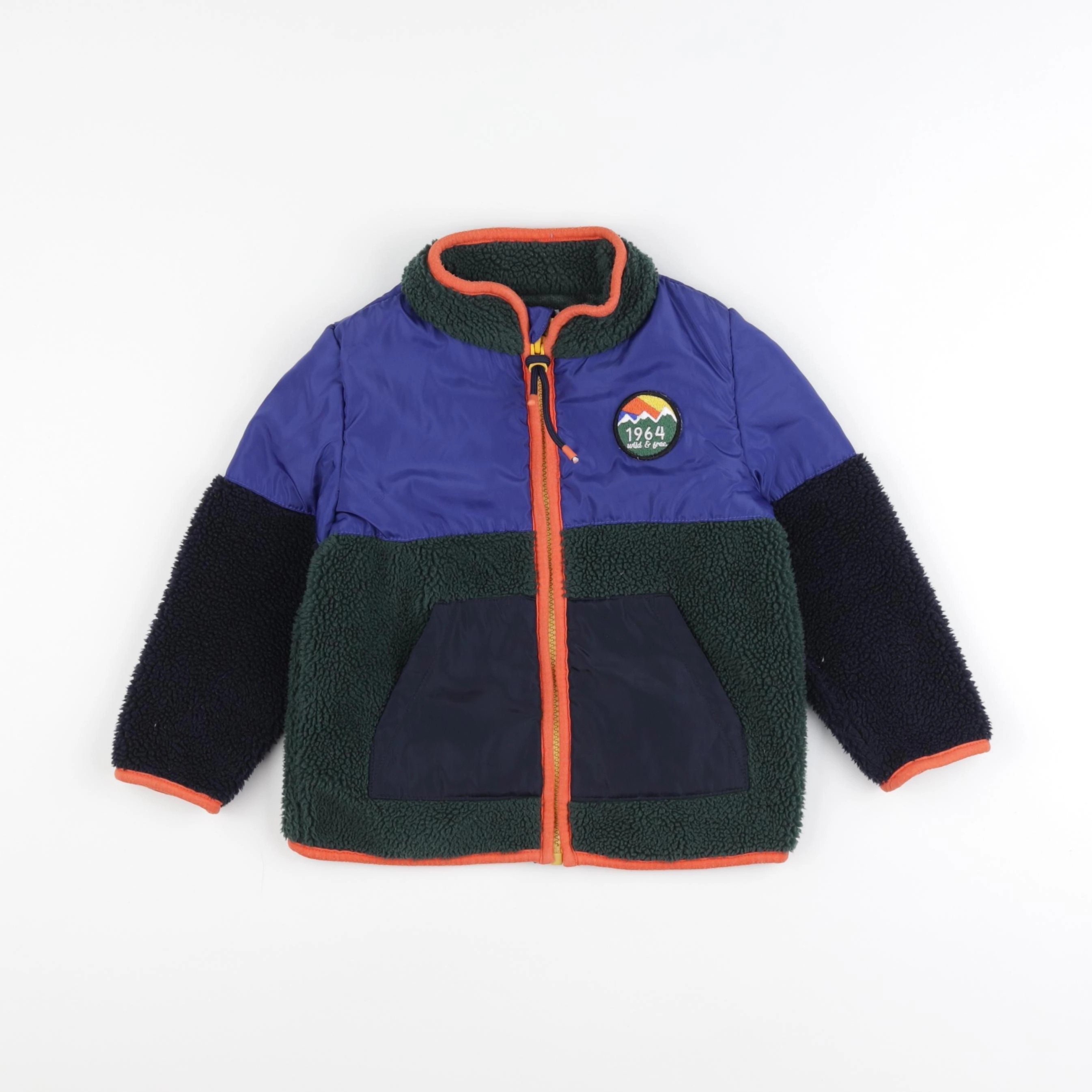 Monoprix - polaire multicolore - 3 ans