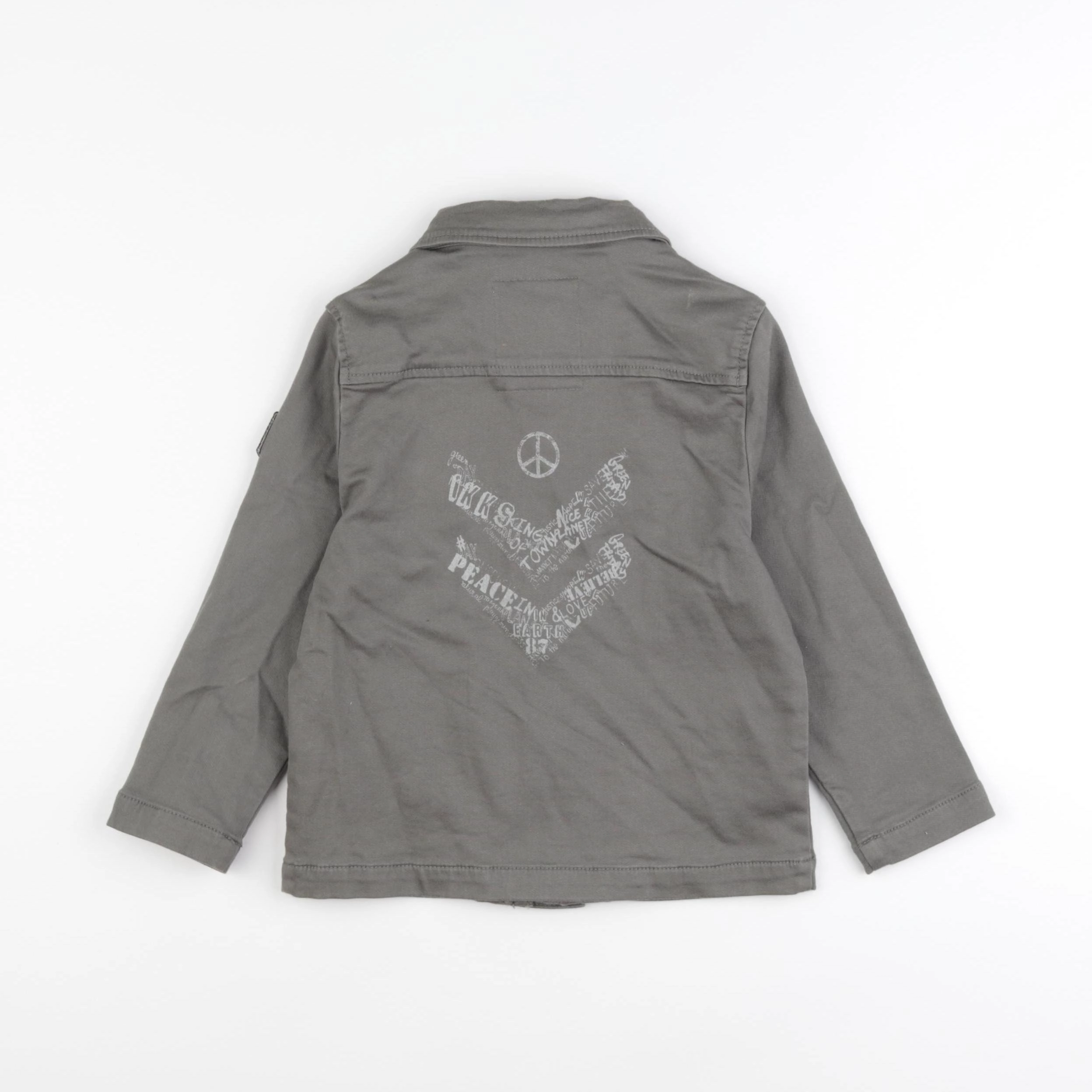 IKKS - veste imprimé au dos vert - 3 ans