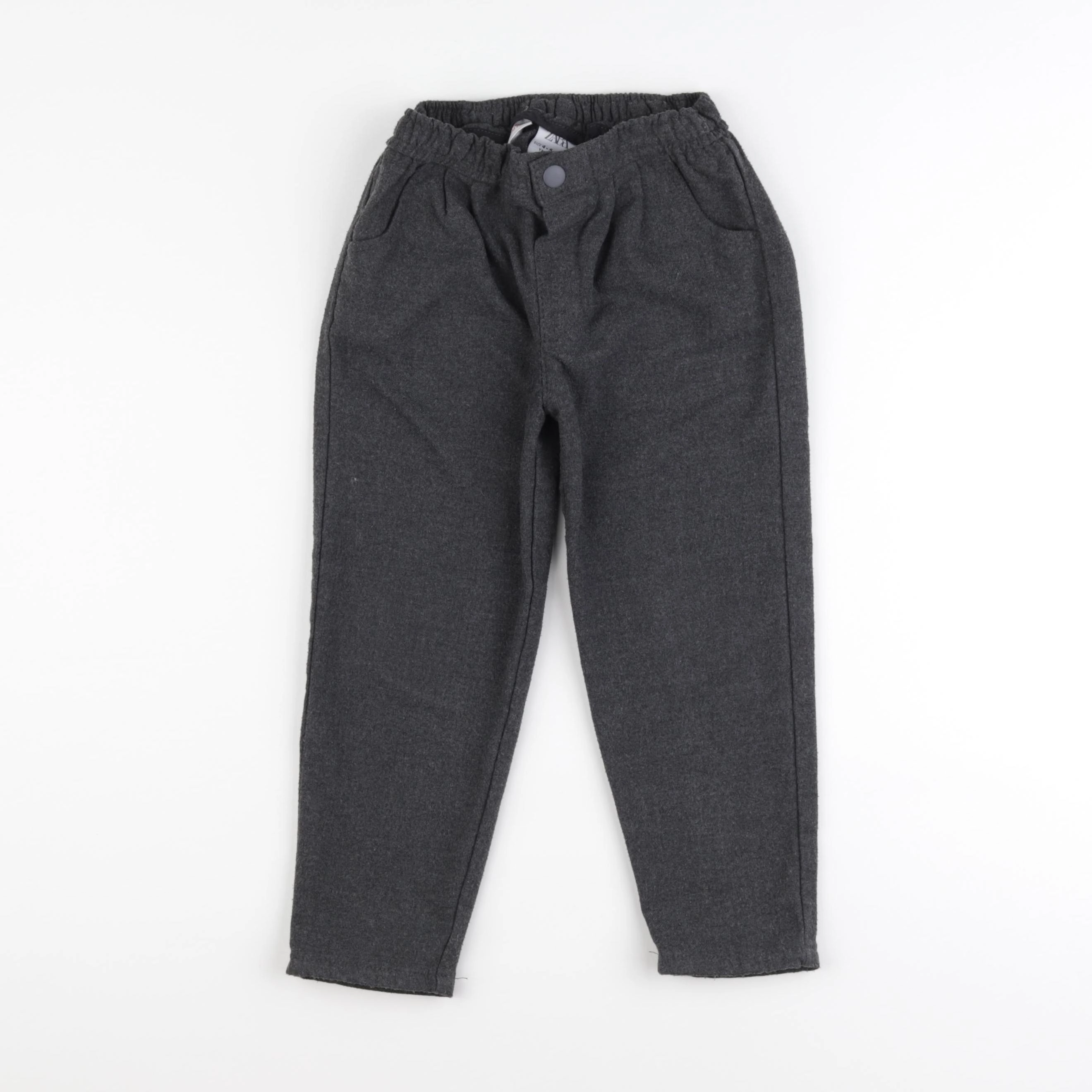 Zara - pantalon doublé vert - 4/5 ans