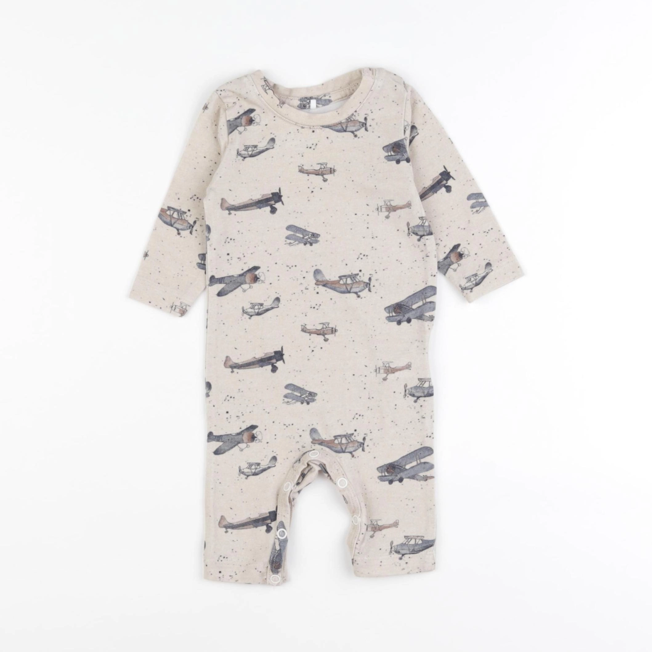 Name it - pyjama coton beige - 1 mois