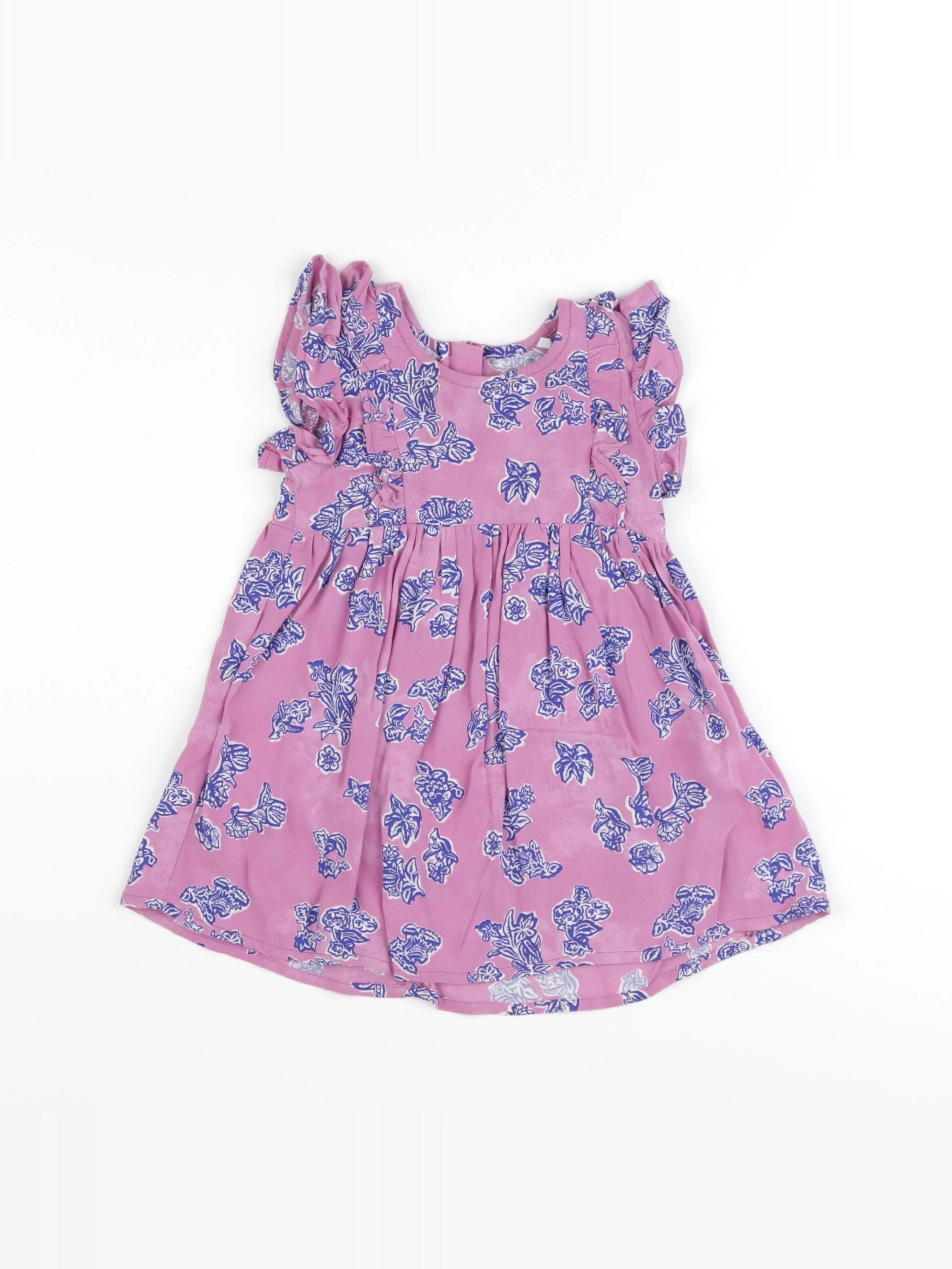 IKKS - robe rose - 12 mois