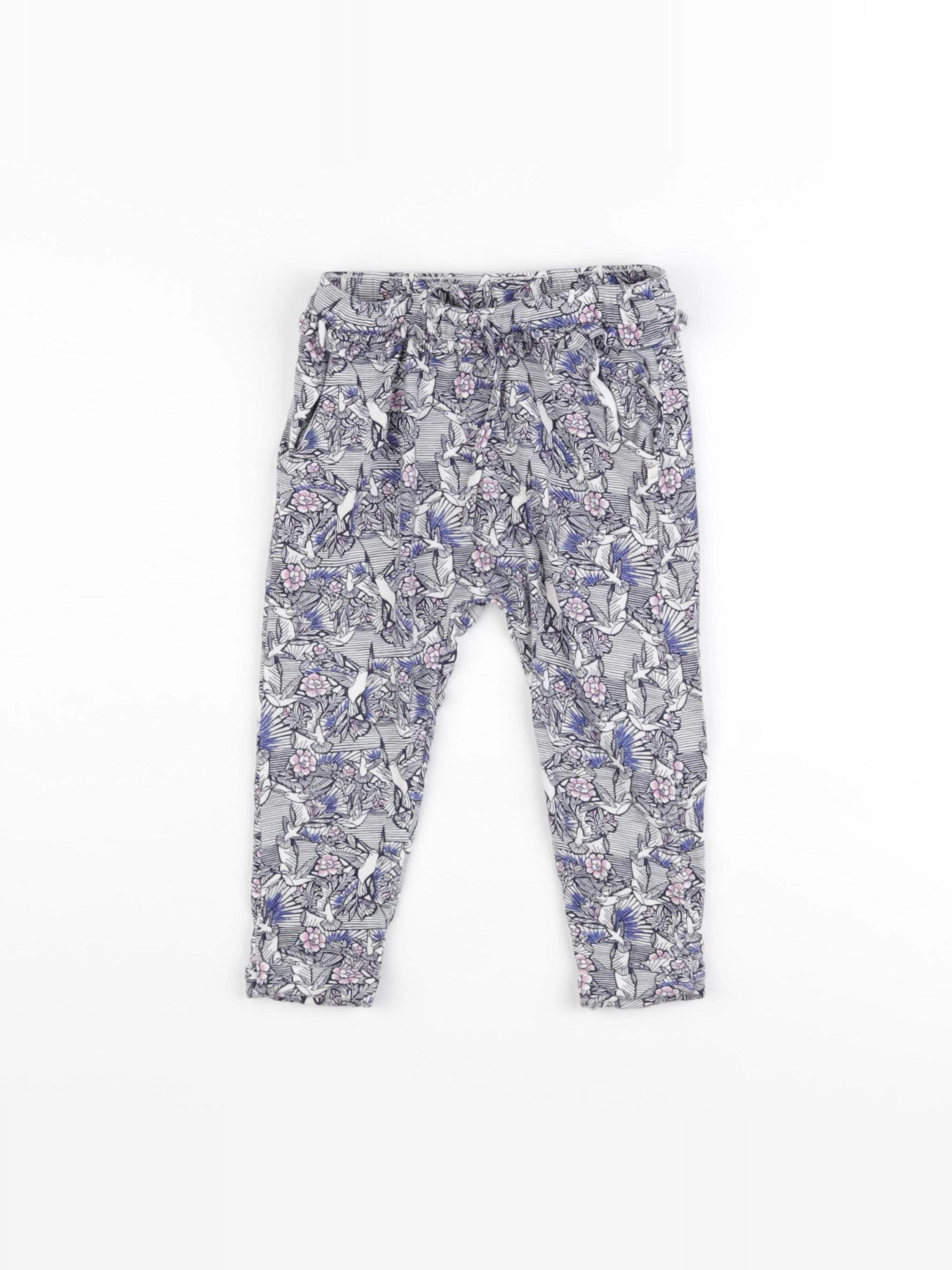 IKKS - sarouel bleu - 18 mois