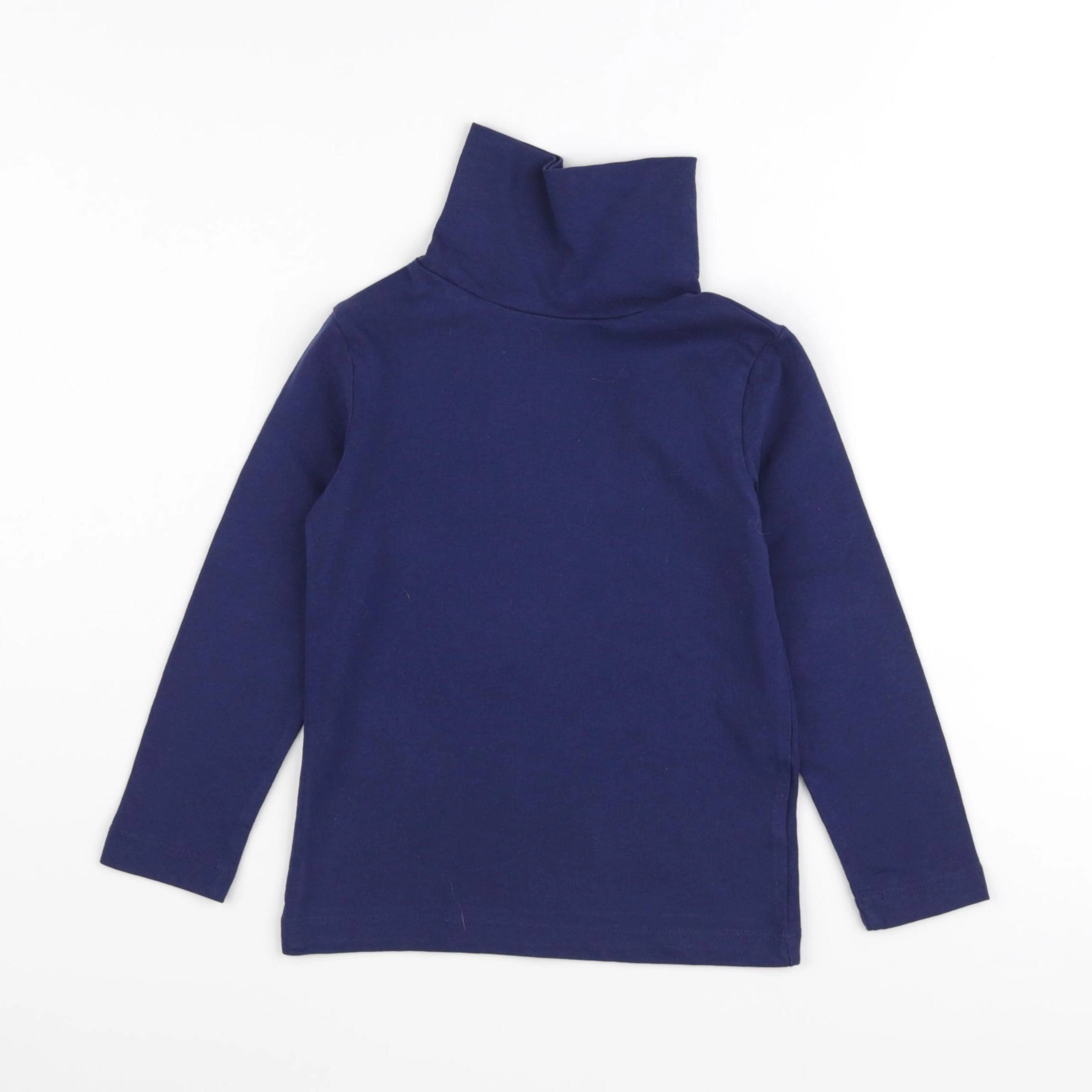 Monoprix - sous-pull bleu - 3 ans