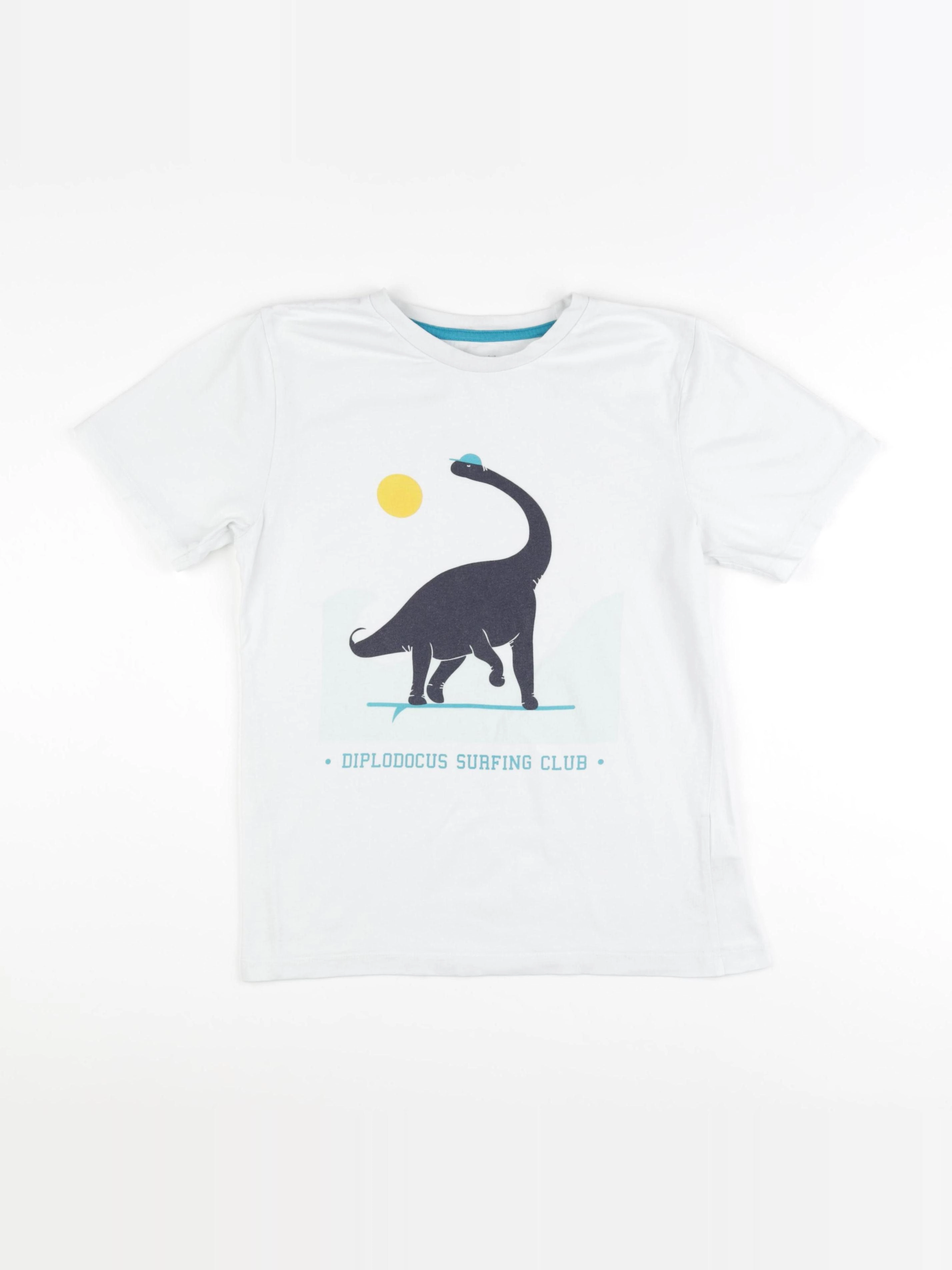 Vertbaudet - tee-shirt blanc - 12 ans