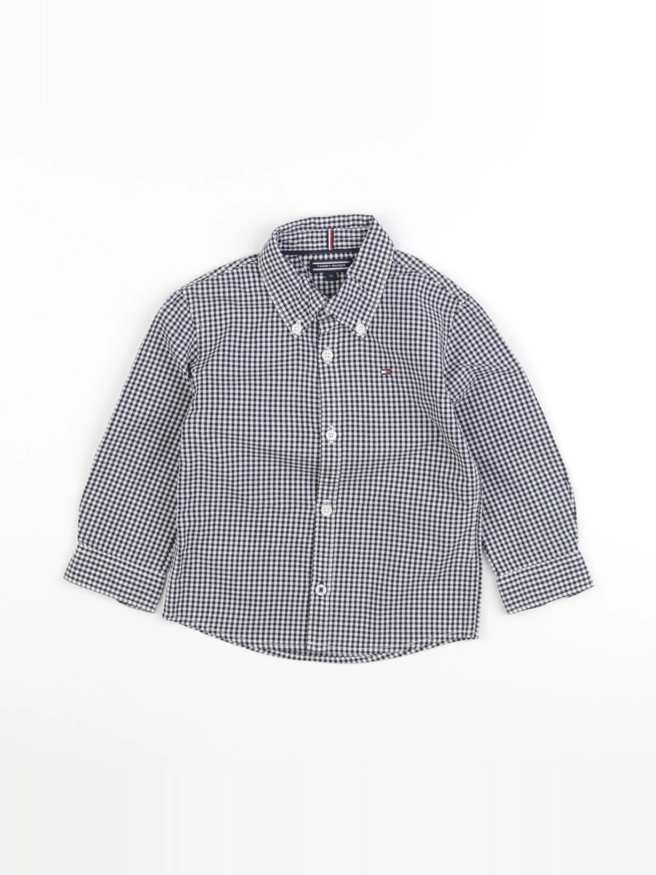 Tommy Hilfiger - chemise blanc, noir - 2 ans