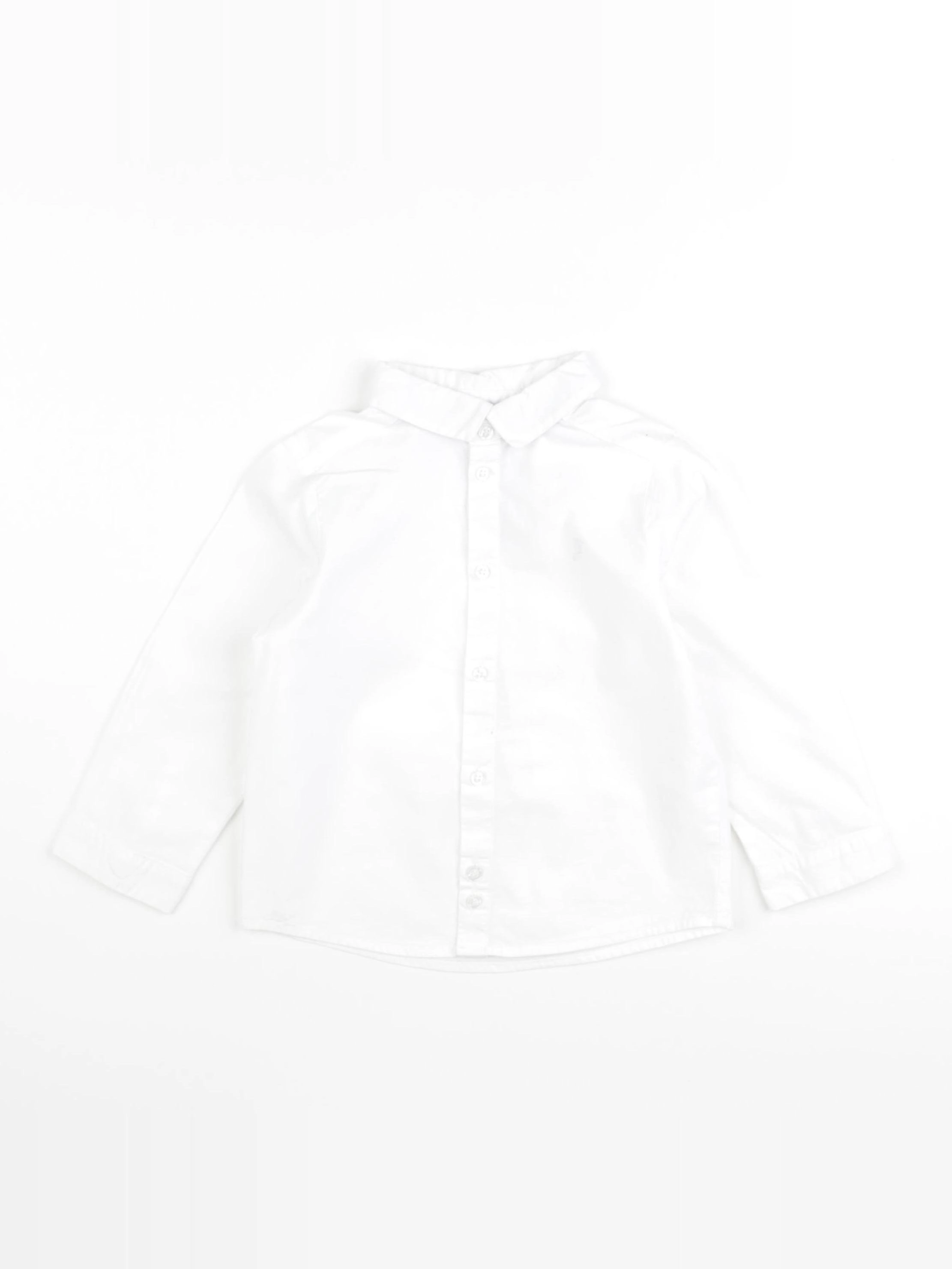 Jacadi - chemise blanc - 24 mois