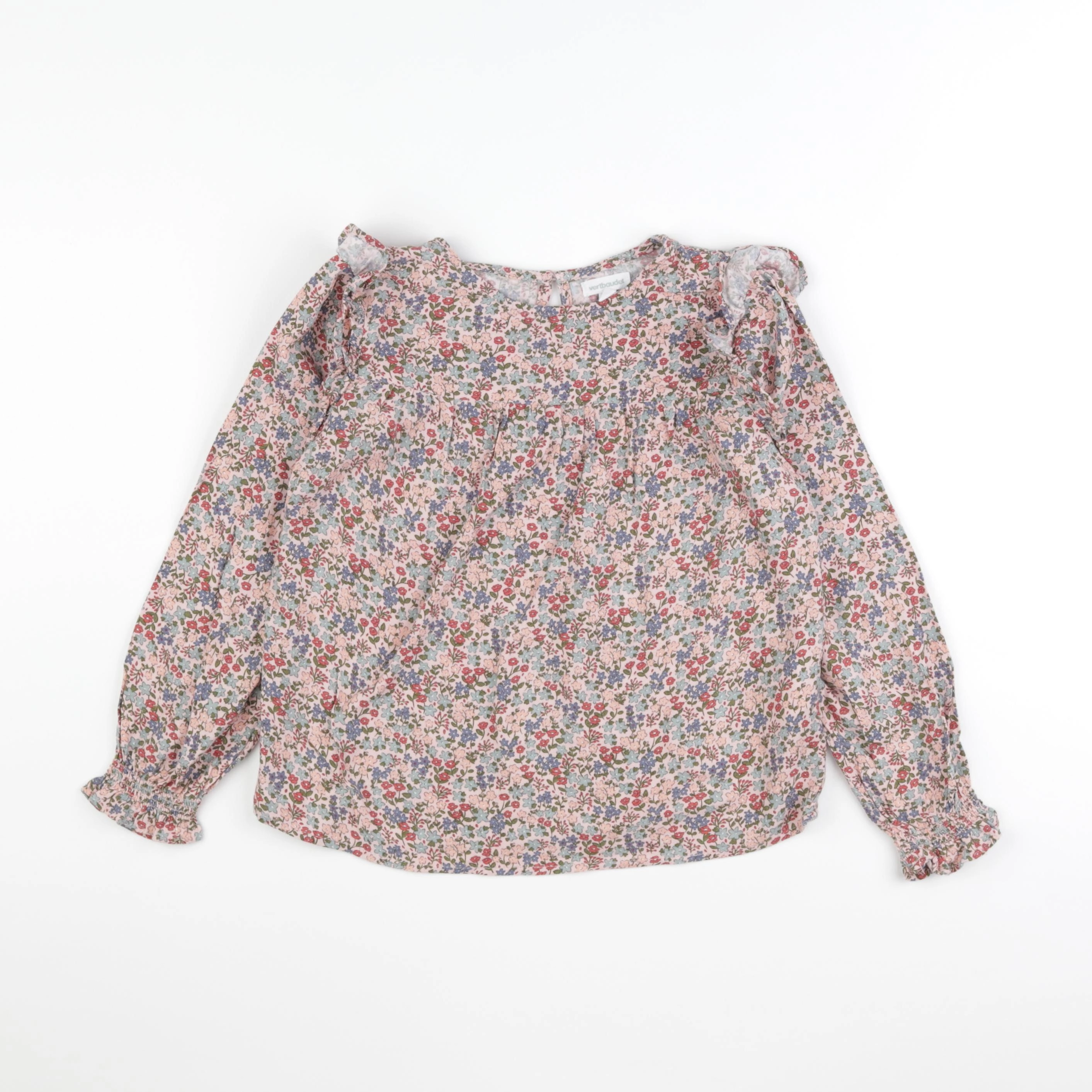 Vertbaudet - blouse rose - 8 ans