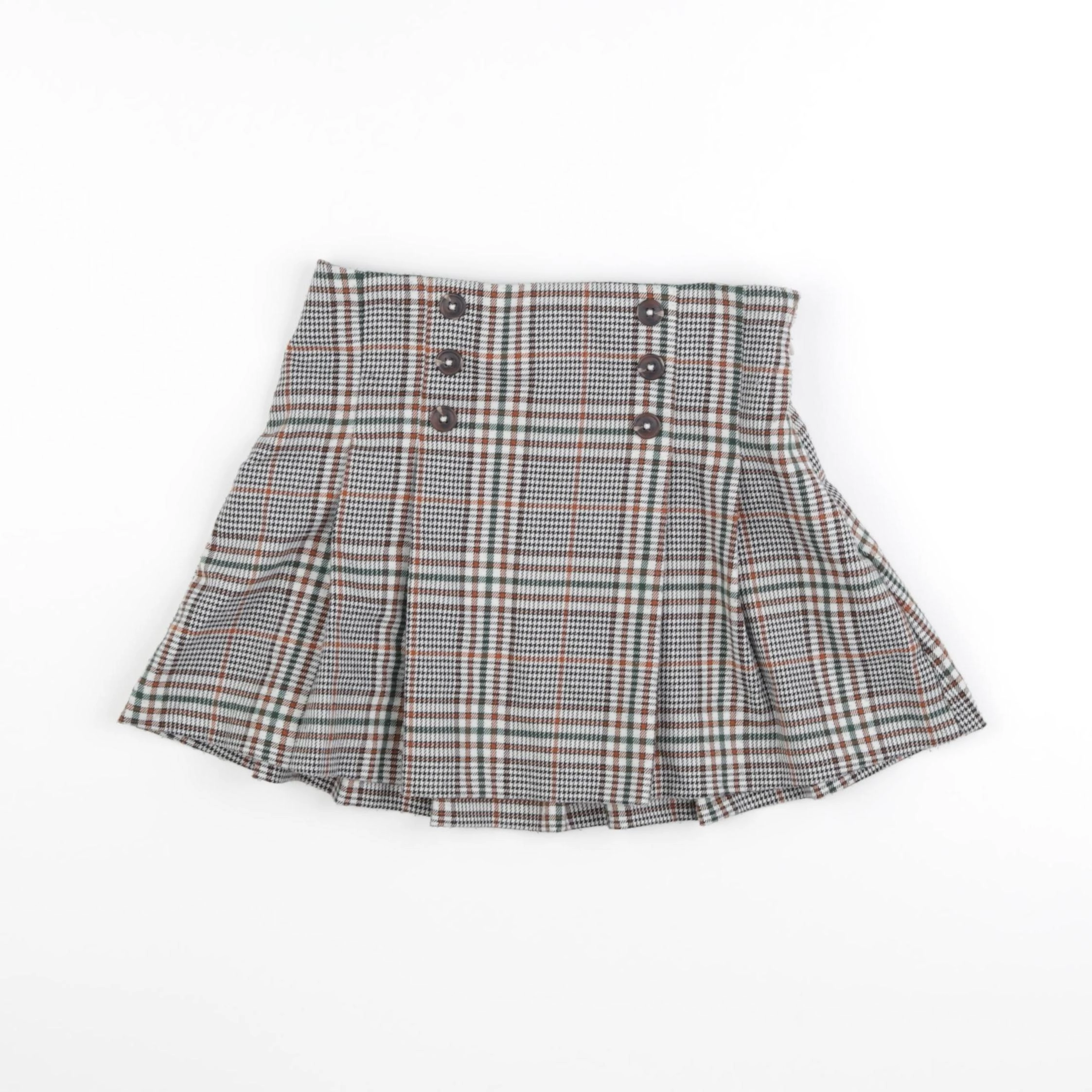Vertbaudet - jupe gris - 8 ans